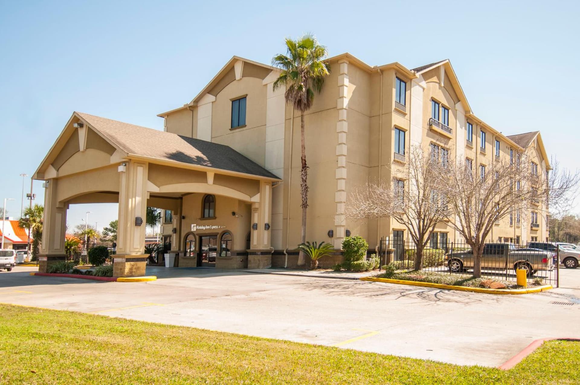 Holiday Inn Express Hotel & Suites Houston North Intercontinental by IHG featured exterior or lobby in Houston, TX — similar hotel