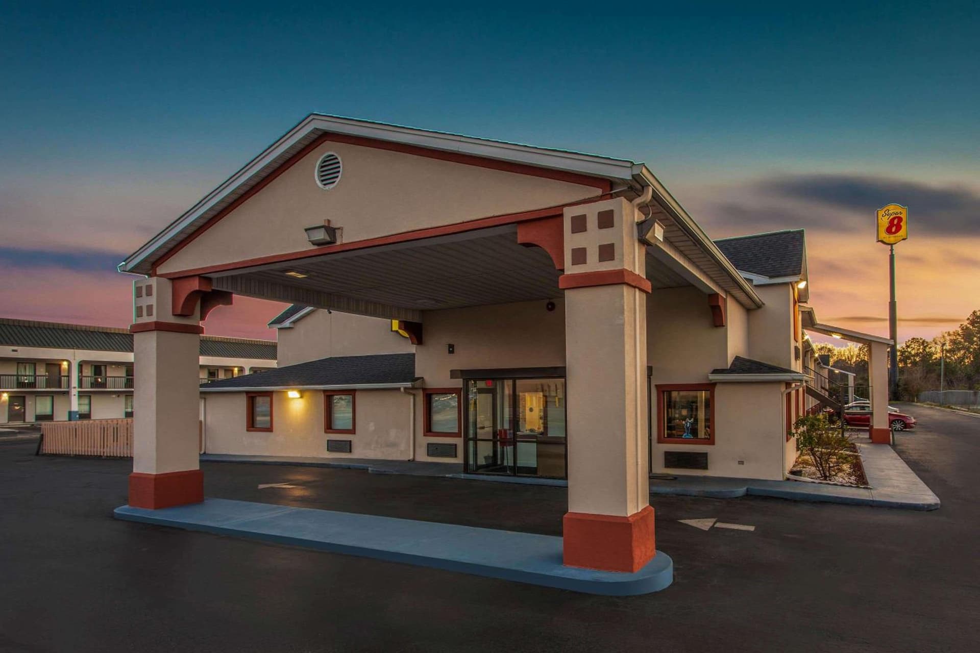 Super 8 by Wyndham Florence featured exterior or lobby in Florence, SC — similar hotel