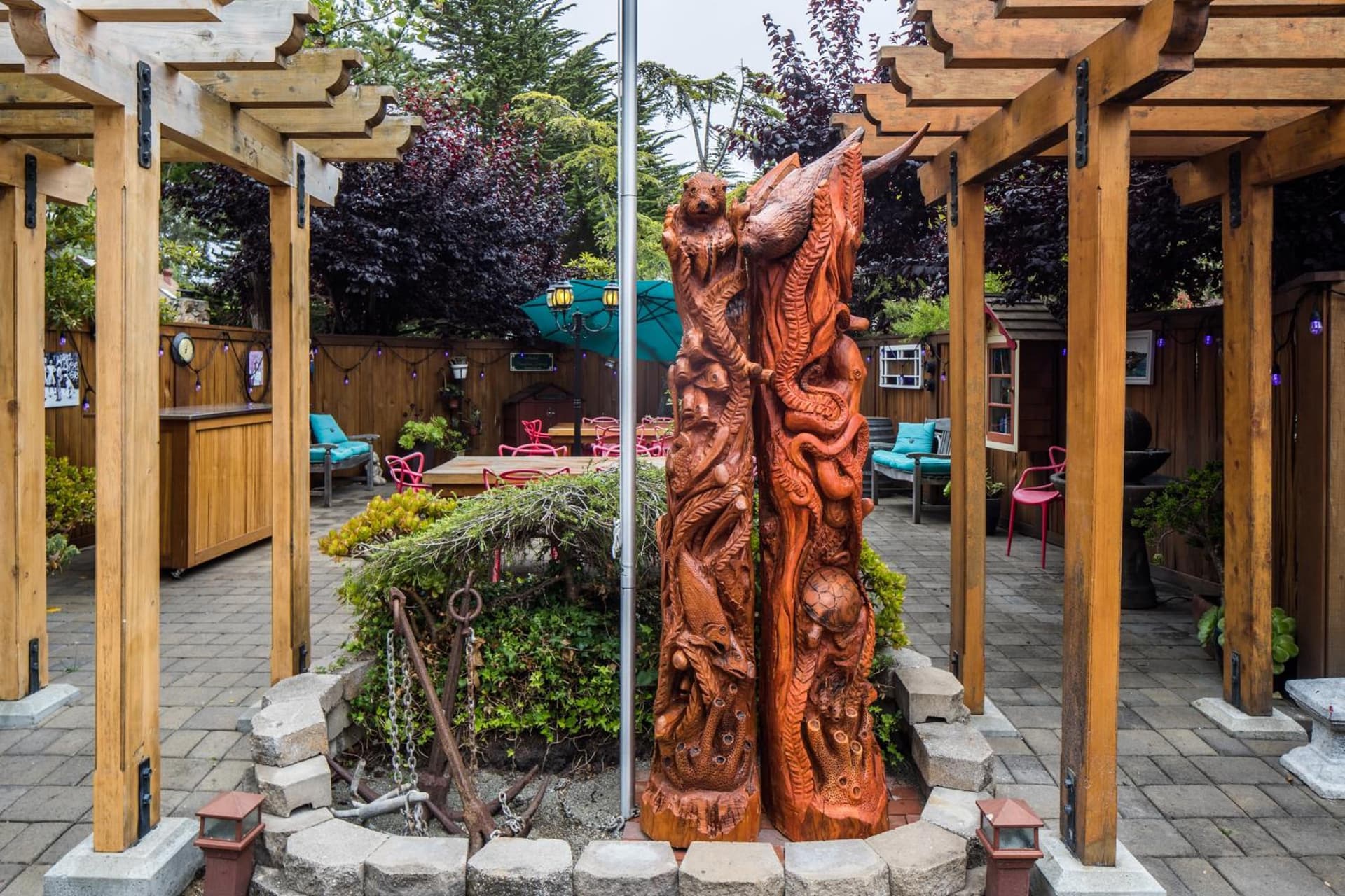 Andril Fireplace Cottages gallery photo in Pacific Grove, CA — image 80
