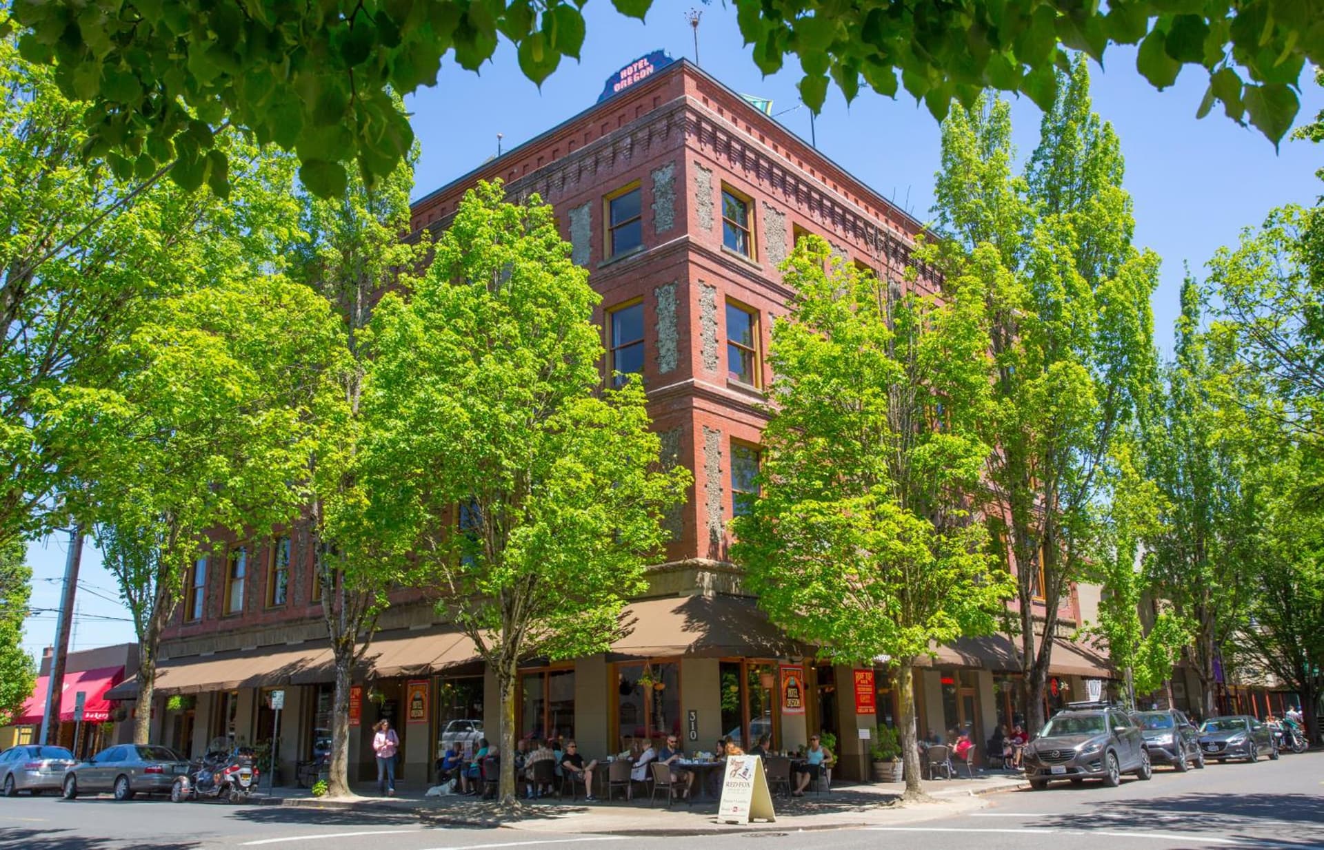 McMenamins Hotel Oregon featured exterior or lobby in McMinnville, OR — similar hotel