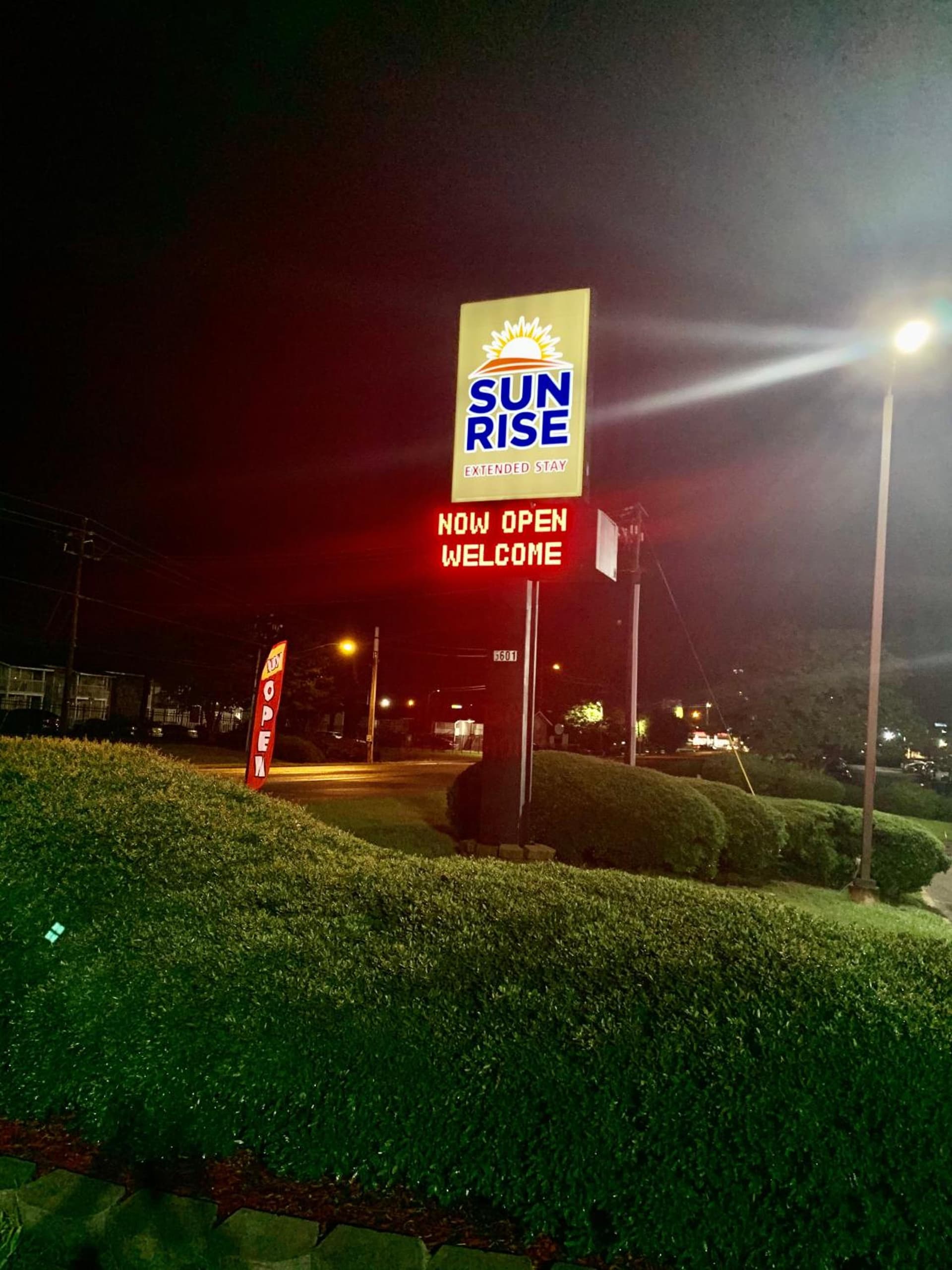 Sunrise Extended Stay Hotel property views in Montgomery, AL — gallery photo 3