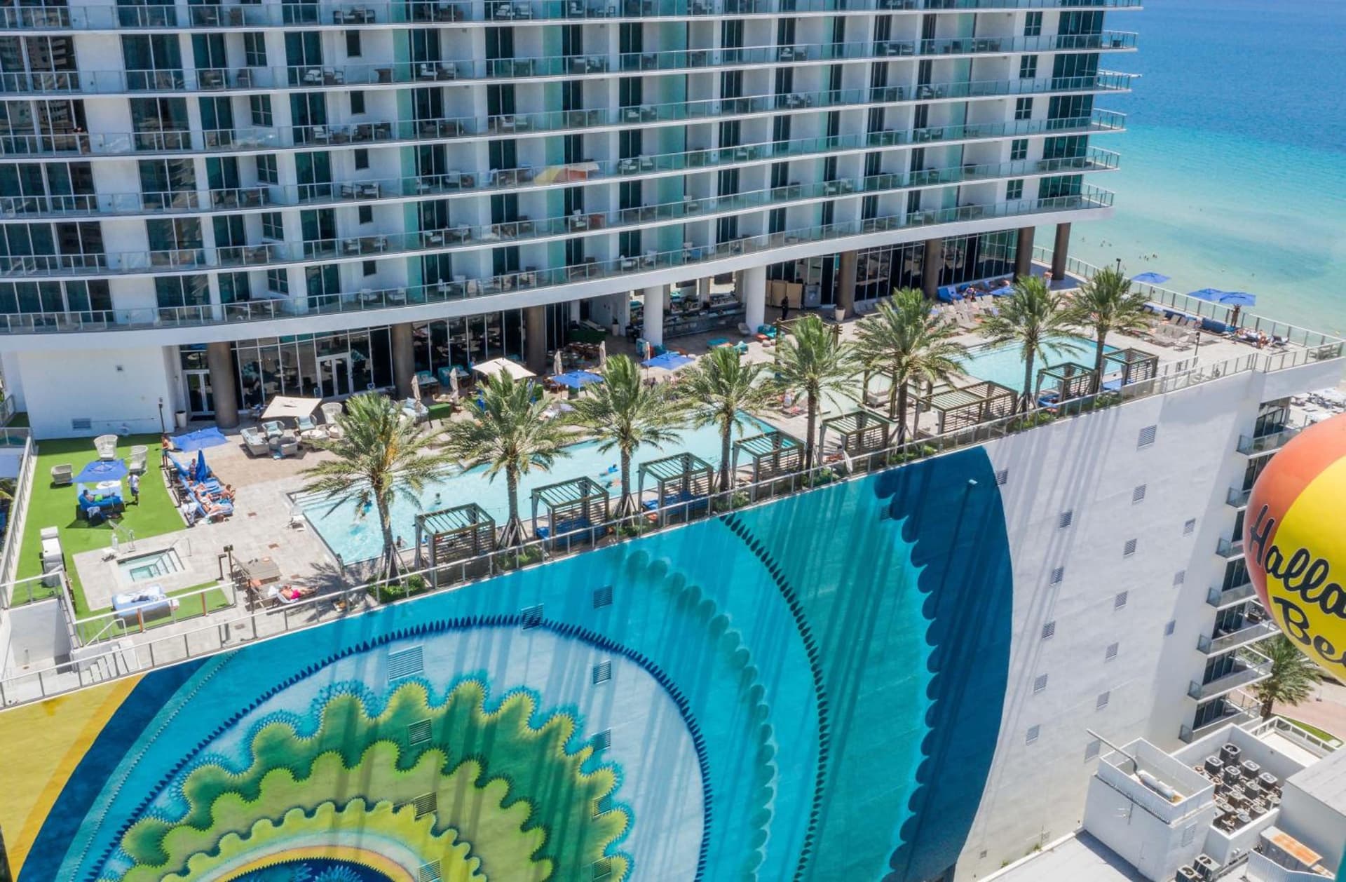 Private Ocean Condos at Hyde Beach Resort & Residences property views in Hollywood, FL — gallery photo 3