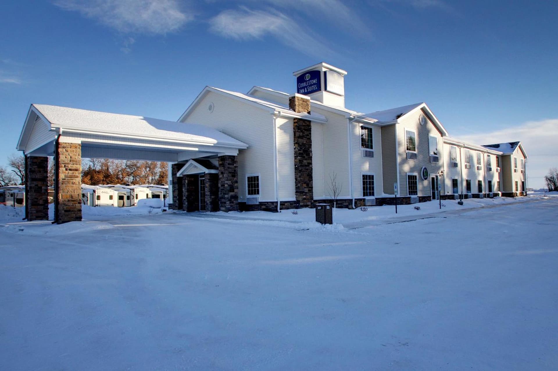 Cobblestone Inn & Suites - Rugby featured exterior or lobby in Rugby, ND — similar hotel