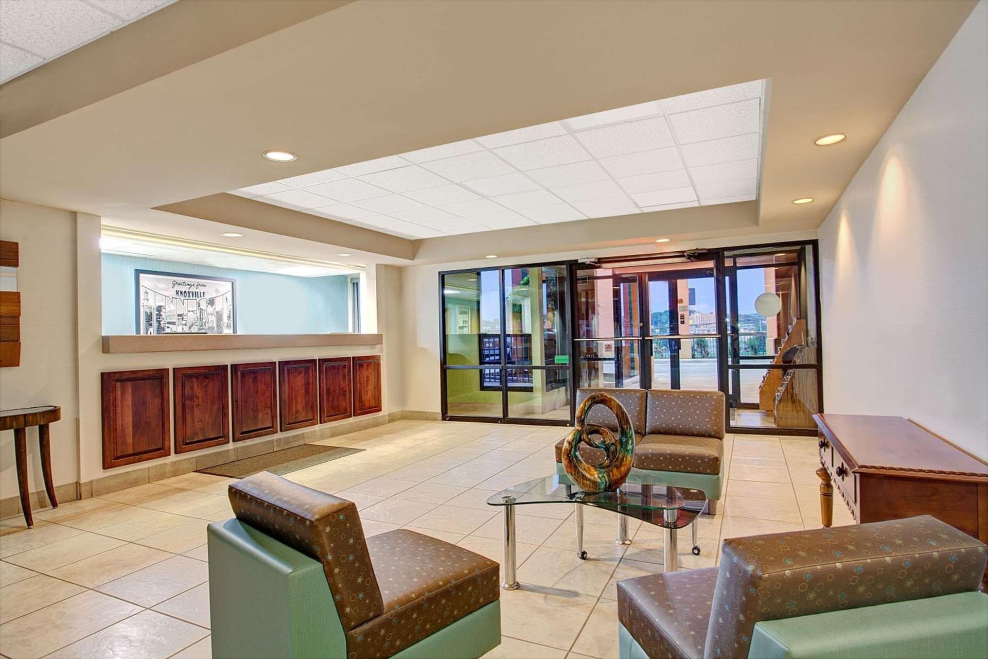 Super 8 by Wyndham Knoxville East interior in Knoxville, TN — gallery photo 2