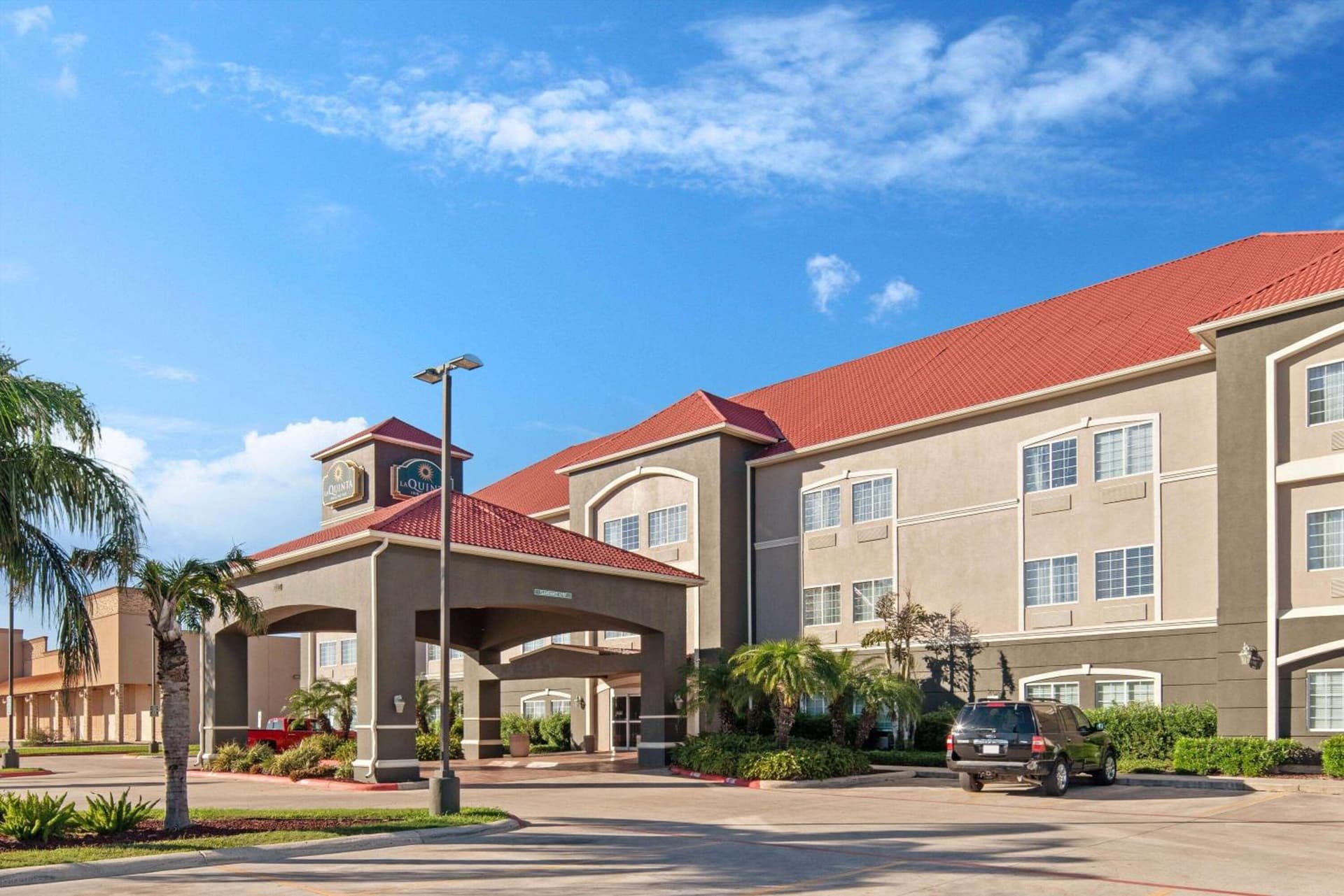 La Quinta Inn & Suites by Wyndham Mercedes Outlet Mall featured exterior or lobby in Mercedes, TX — similar hotel