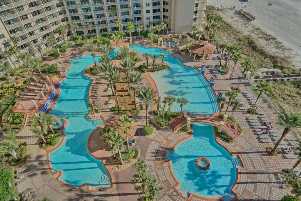 Deluxe Beachfront Studio, Shores of Panama, Oceanviews and Updated property views in Panama City Beach, FL — gallery photo 3