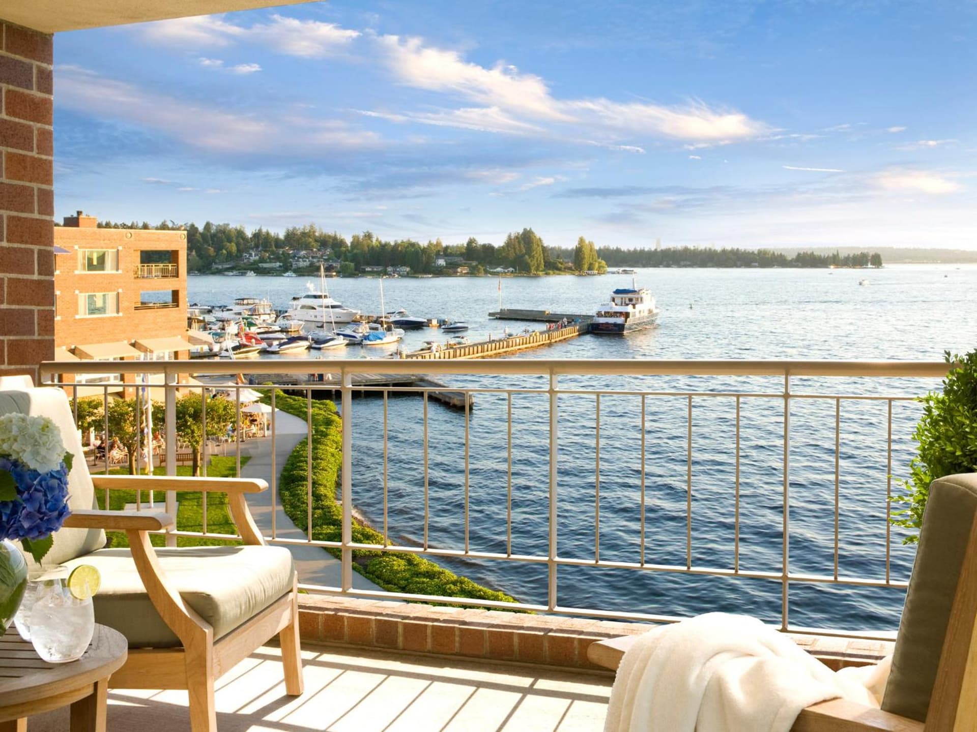 The Woodmark Hotel & Still Spa on Lake Washington property views in Kirkland, WA — gallery photo 3