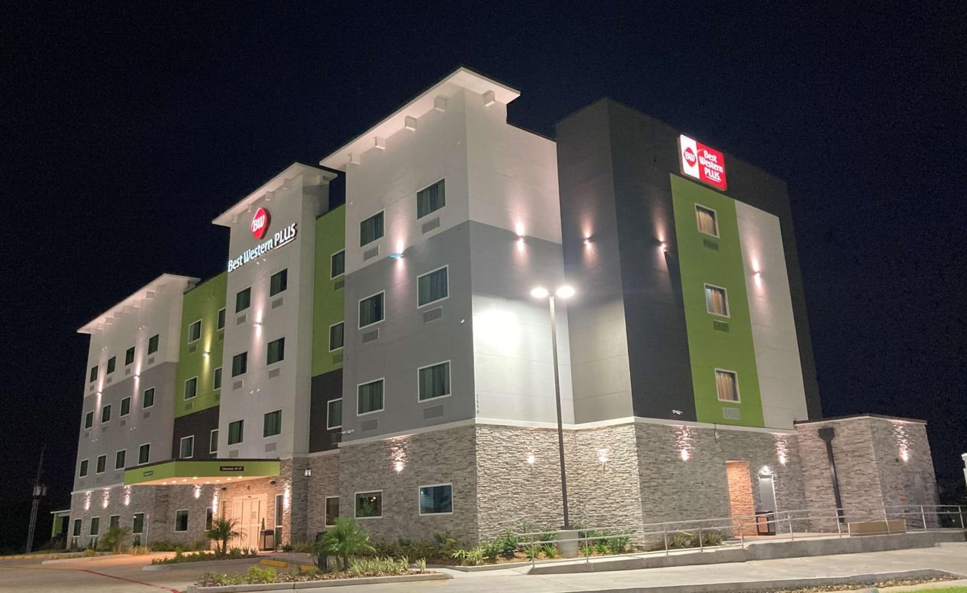 Best Western Plus Mid County exterior or lobby in Port Arthur, TX — main listing photo
