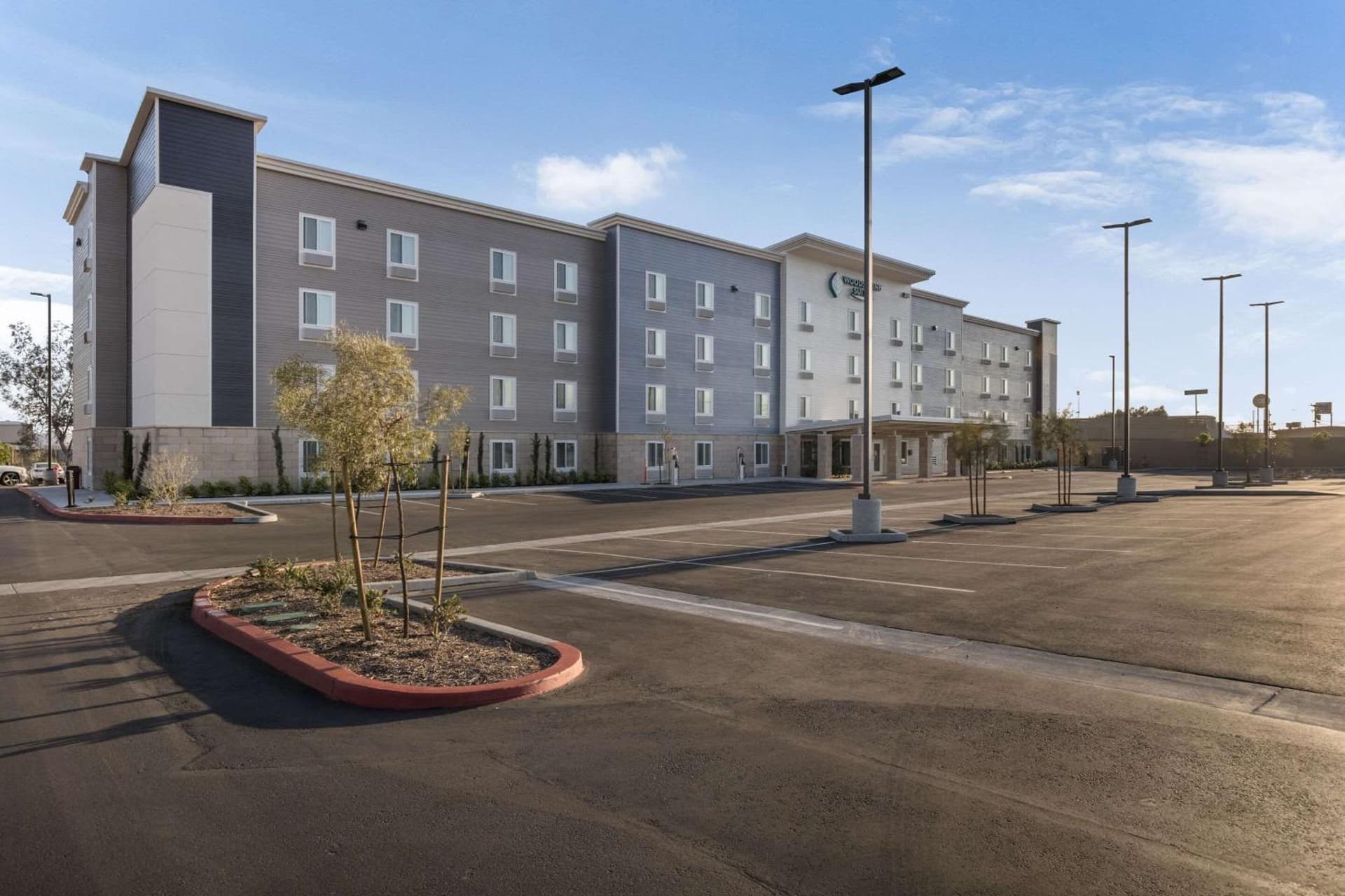 WoodSpring Suites Colton featured exterior or lobby in Colton, CA — similar hotel