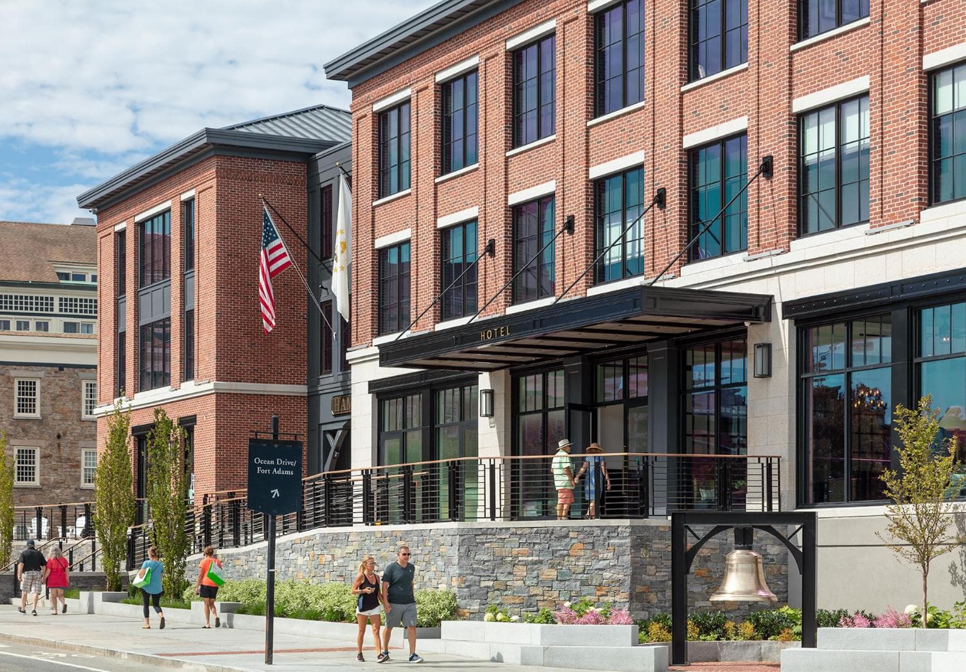 Hammetts Hotel property views in Newport, RI — gallery photo 3