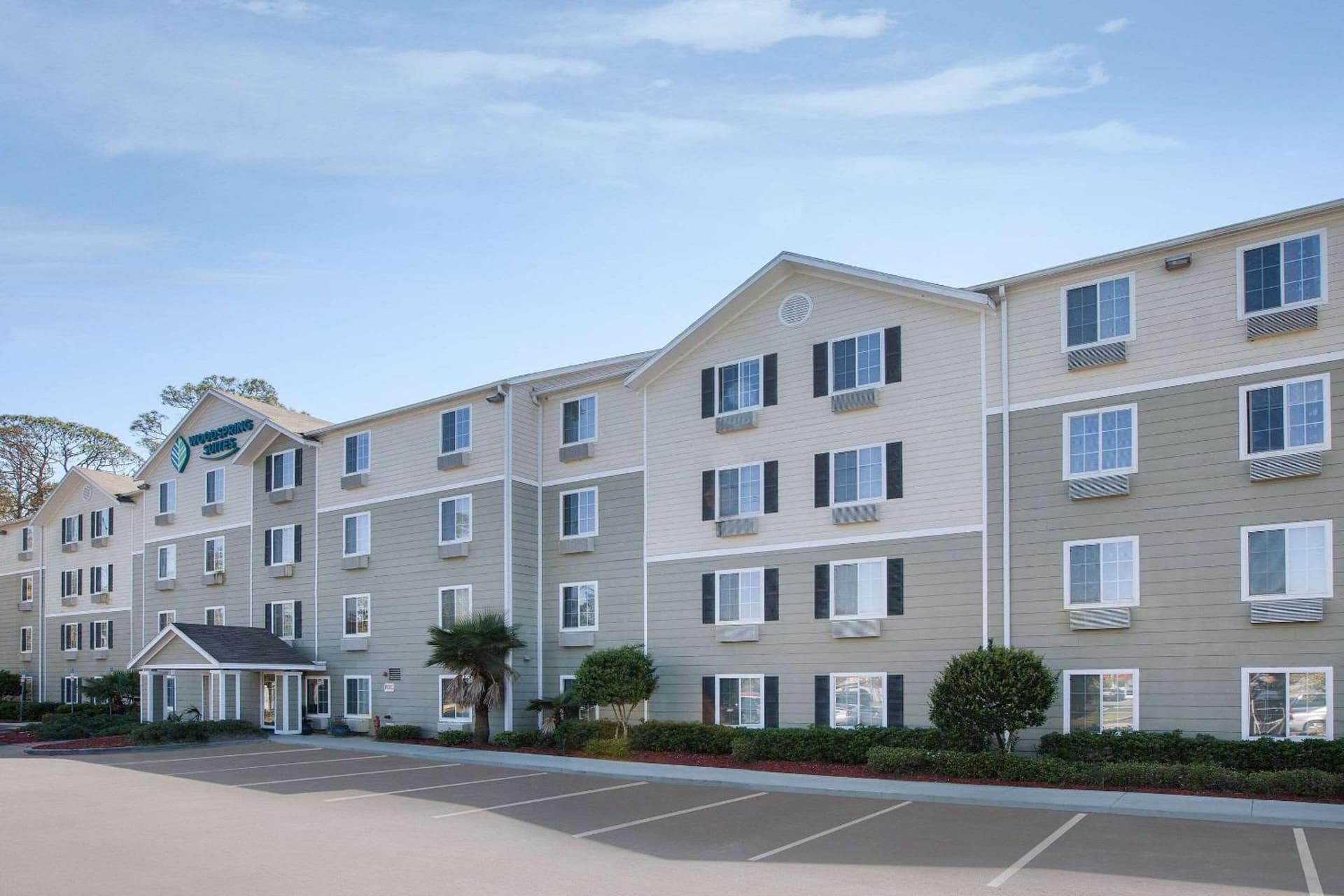 WoodSpring Suites Jacksonville Beach Blvd featured exterior or lobby in Jacksonville, FL — similar hotel