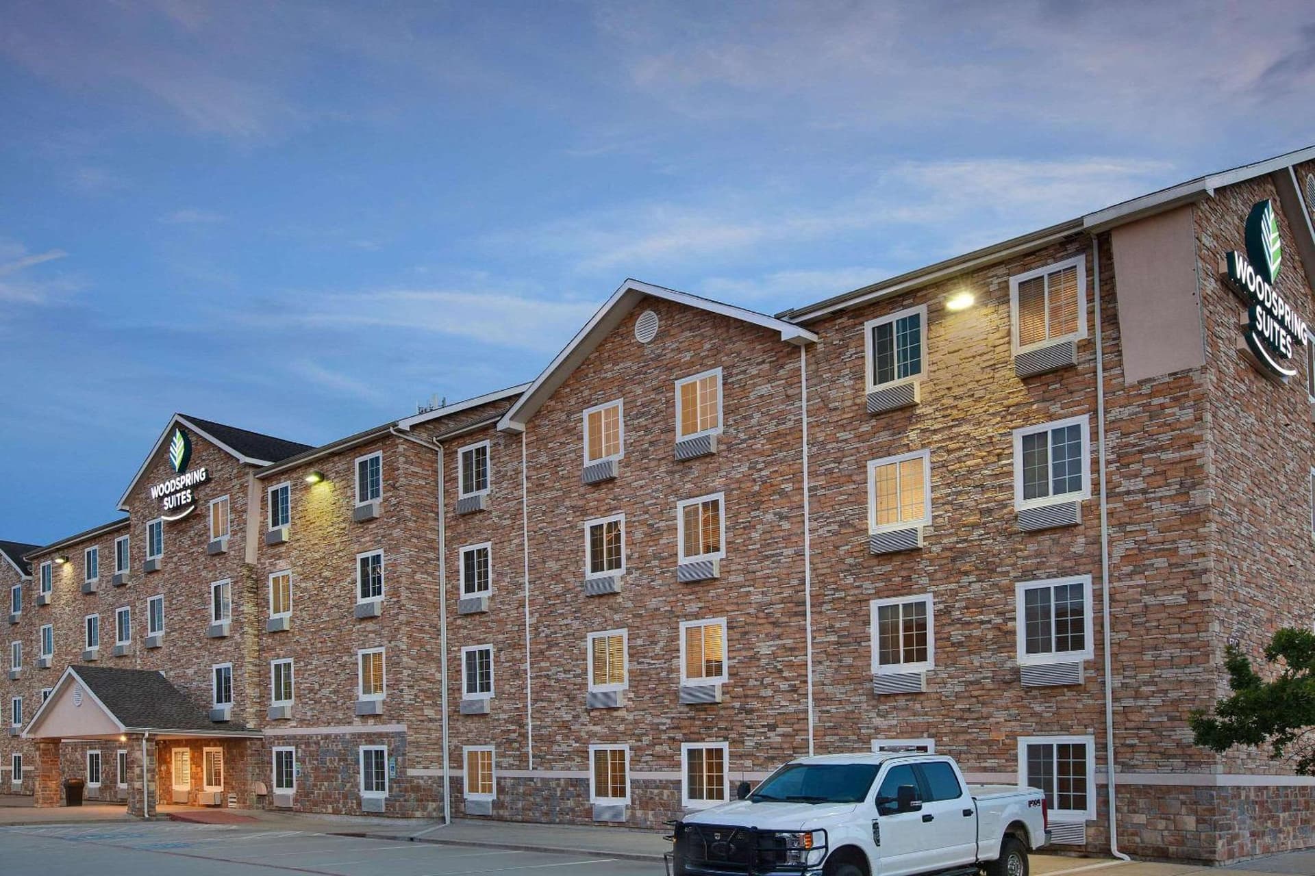 WoodSpring Suites Houston I-10 West property views in Katy, TX — gallery photo 3