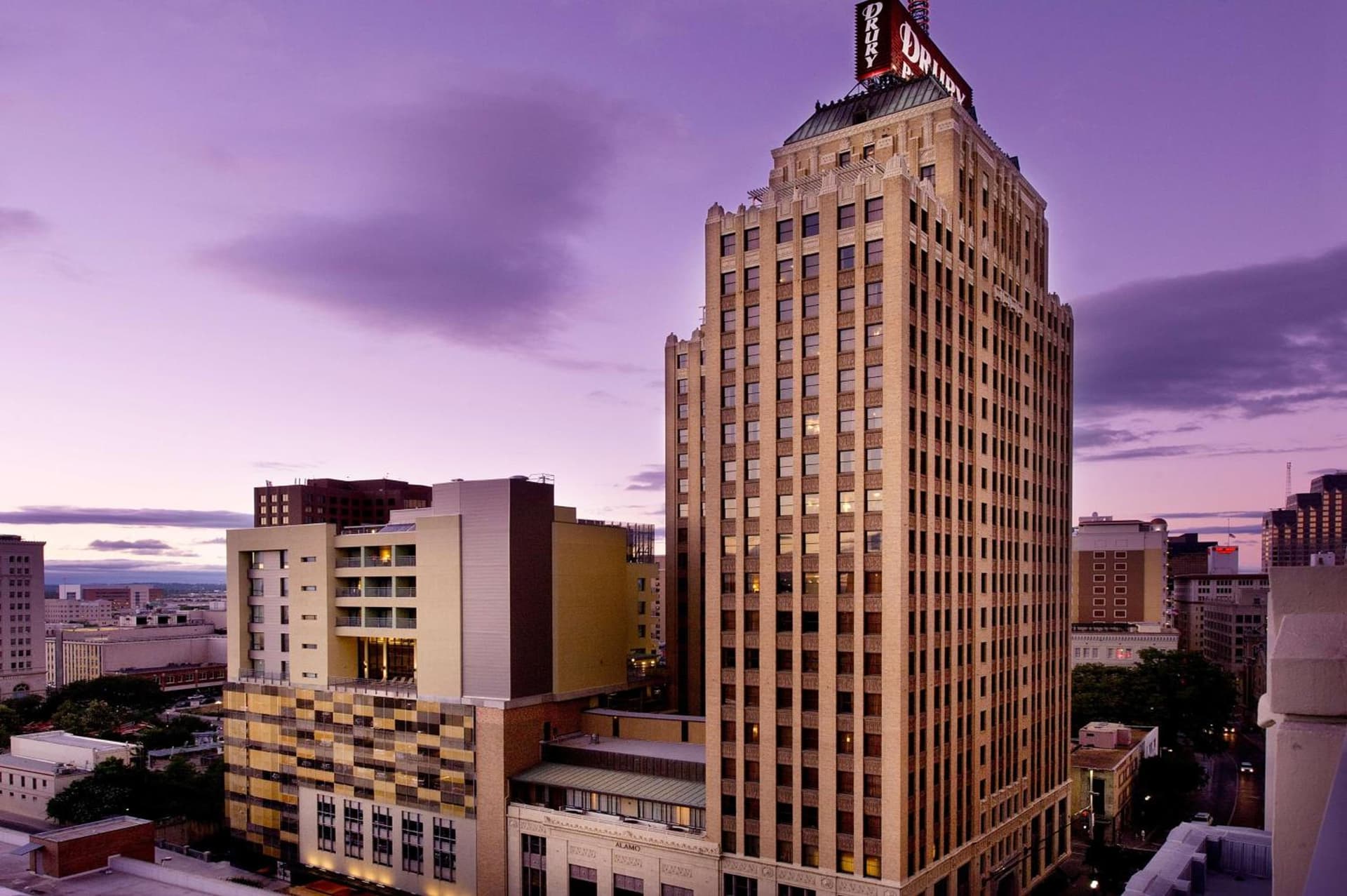 Drury Plaza Hotel San Antonio Riverwalk exterior or lobby in San Antonio, TX — main listing photo