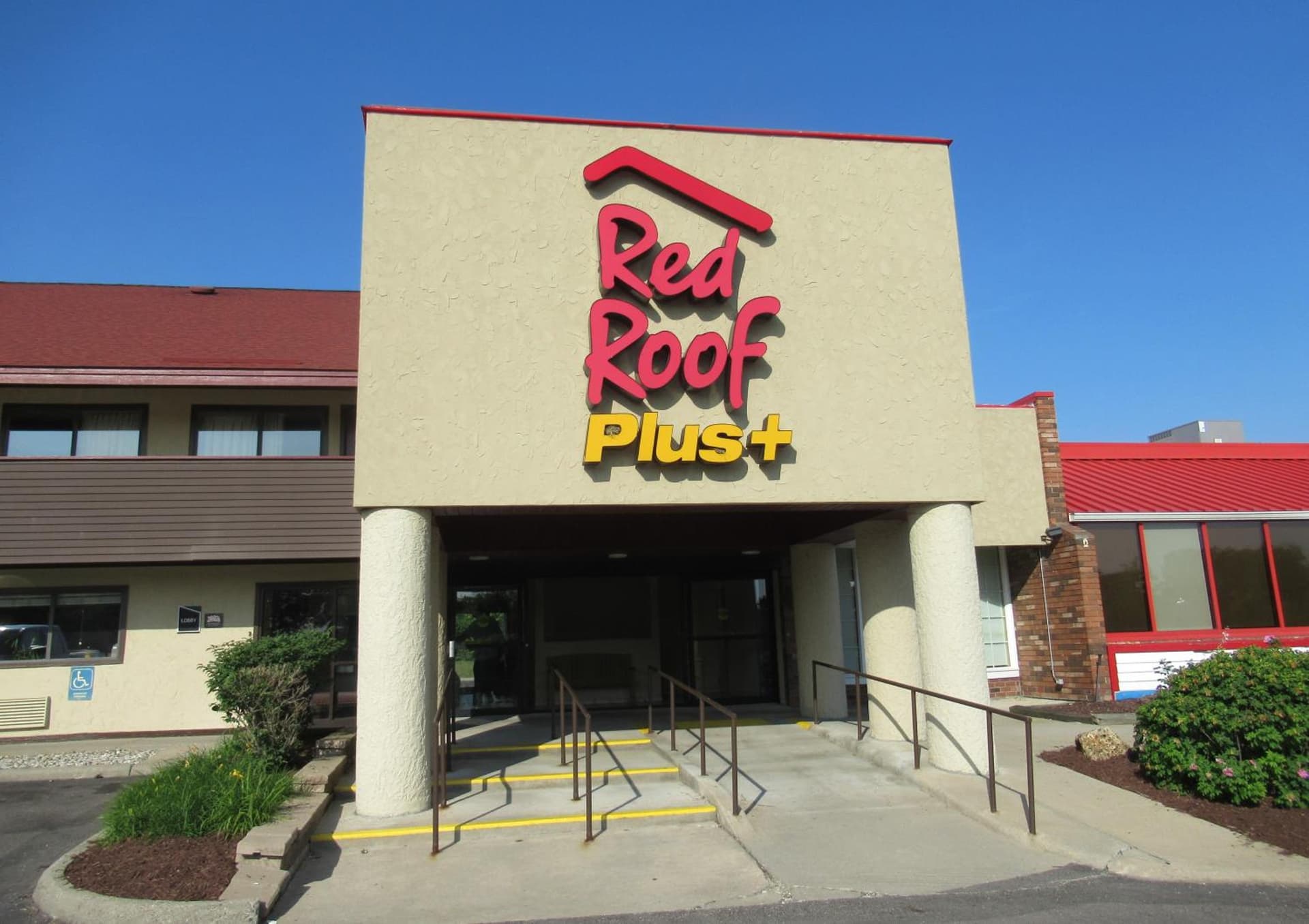 Red Roof Inn PLUS+ Ann Arbor - U of Michigan North exterior or lobby in Ann Arbor, MI — main listing photo