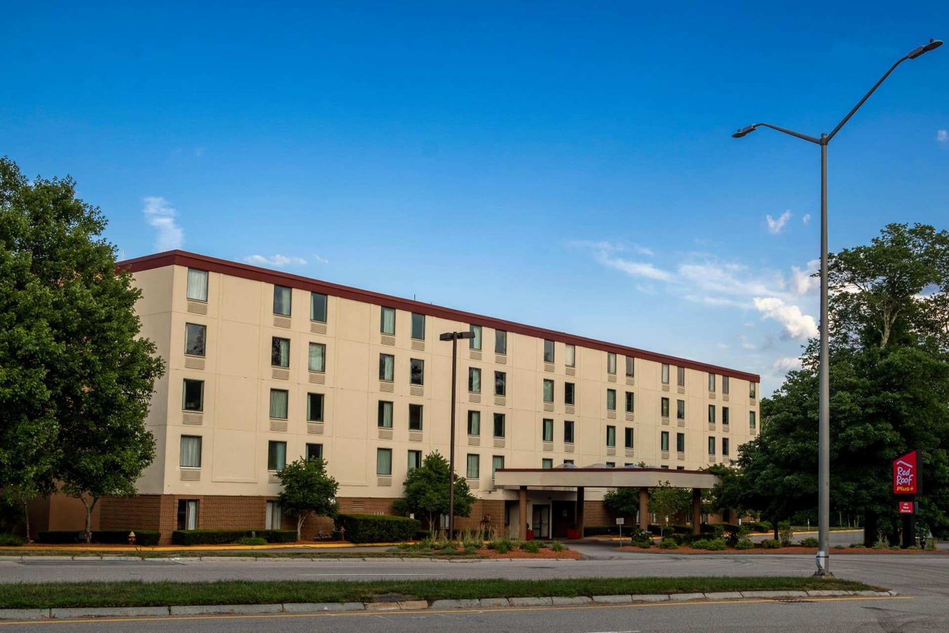 Red Roof Inn PLUS Boston - Mansfield - Foxboro featured exterior or lobby in Mansfield, MA — similar hotel