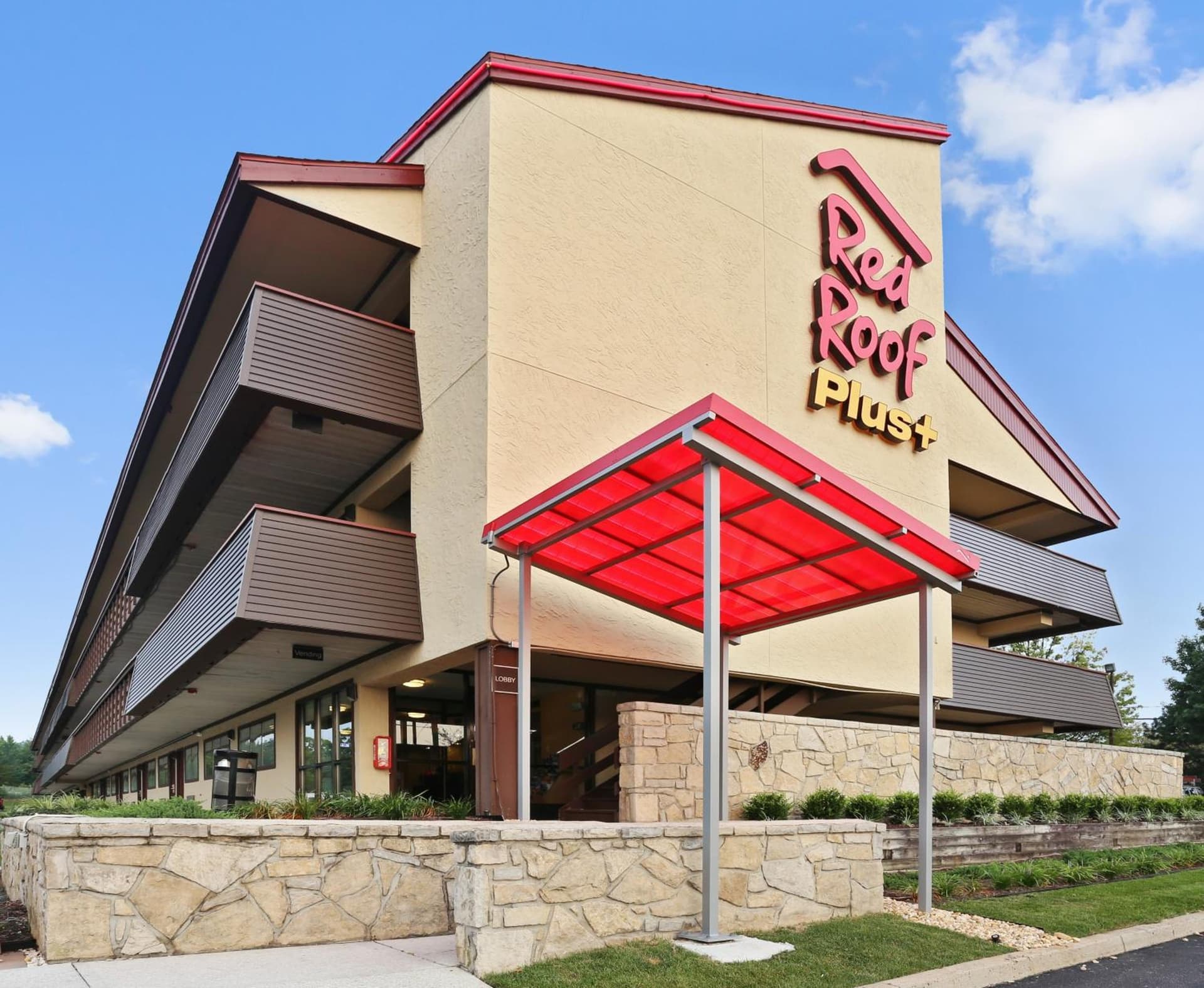 Red Roof Inn PLUS+ Baltimore North - Timonium featured exterior or lobby in Timonium, MD — similar hotel