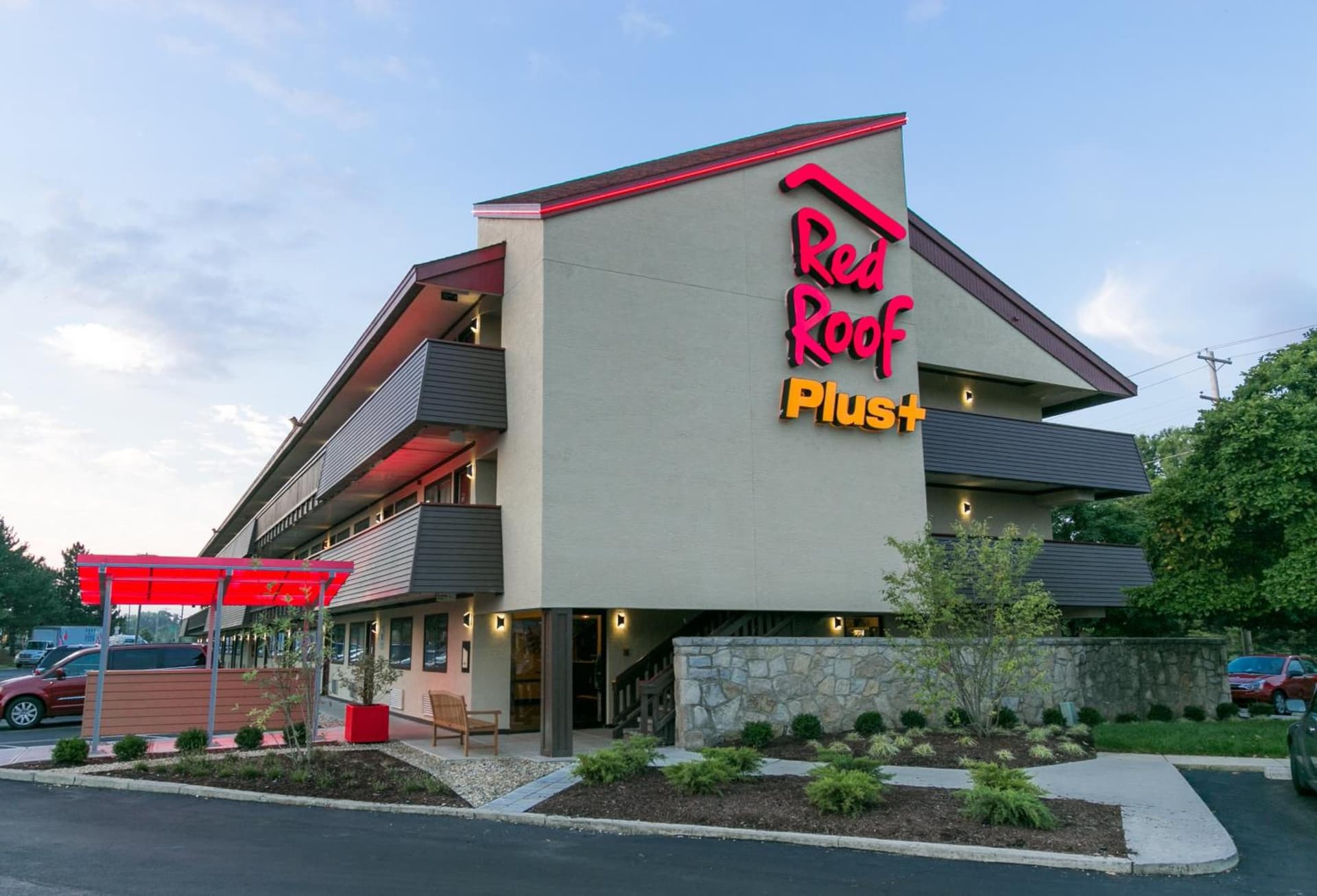 Red Roof Inn PLUS+ Columbus-Ohio State University OSU featured exterior or lobby in Columbus, OH — similar hotel