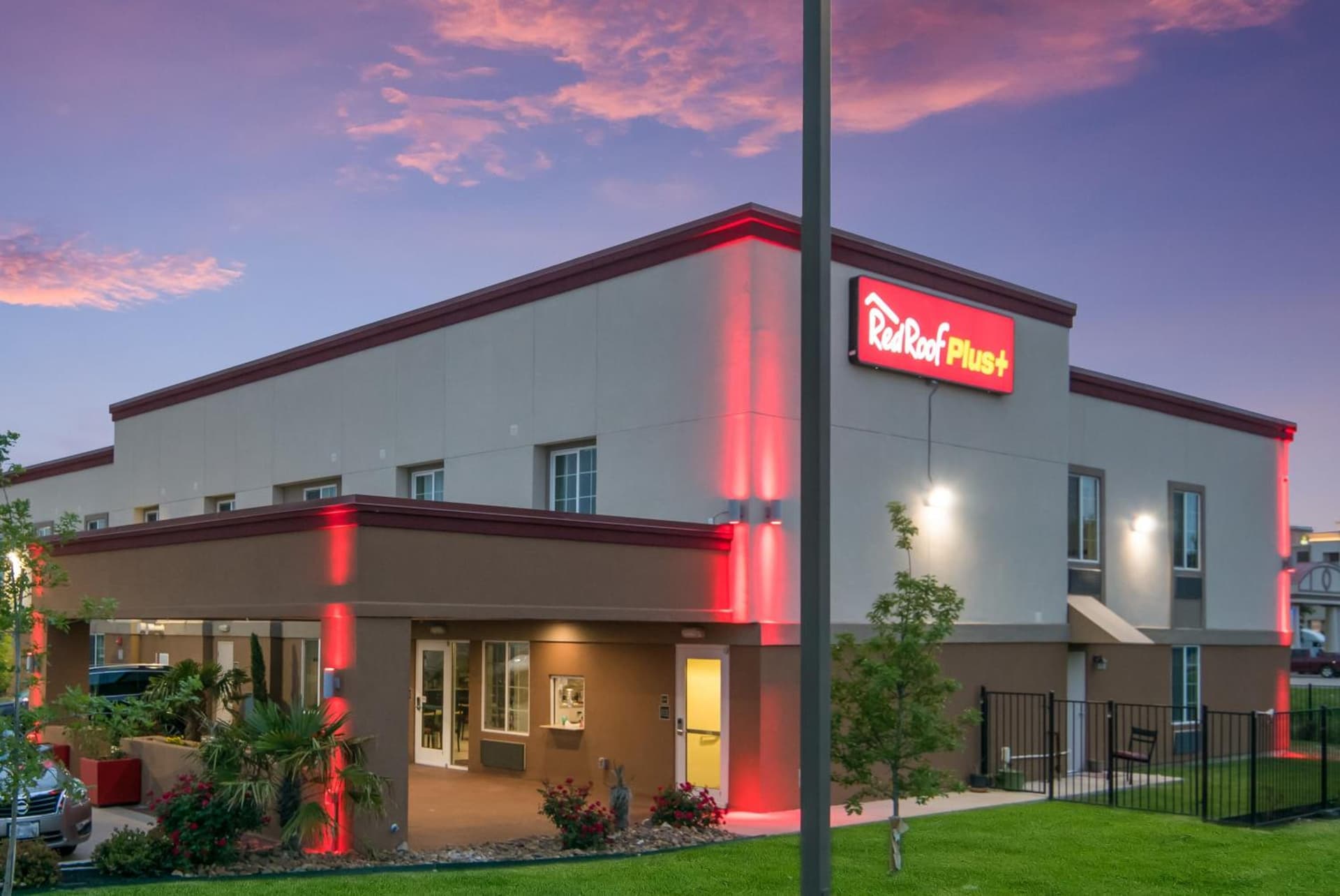 Red Roof Inn PLUS+ Fort Worth - Burleson featured exterior or lobby in Burleson, TX — similar hotel