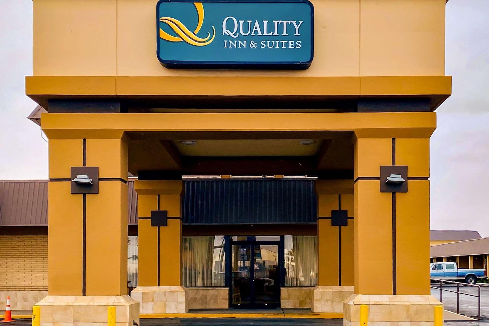 Quality Inn & Suites Airport exterior or lobby in El Paso, TX — main listing photo