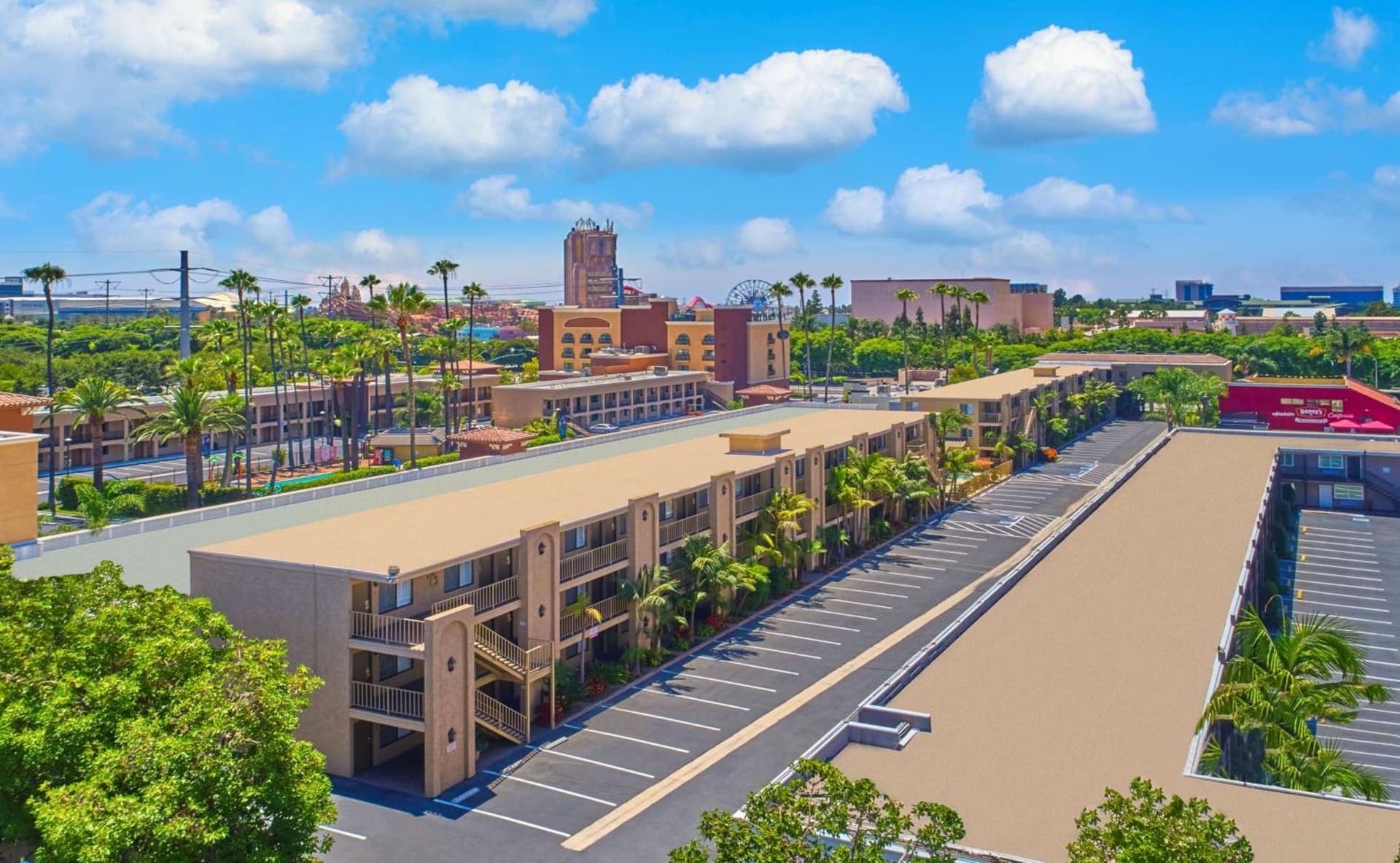 Best Western Plus Anaheim Inn property views in Anaheim, CA — gallery photo 3