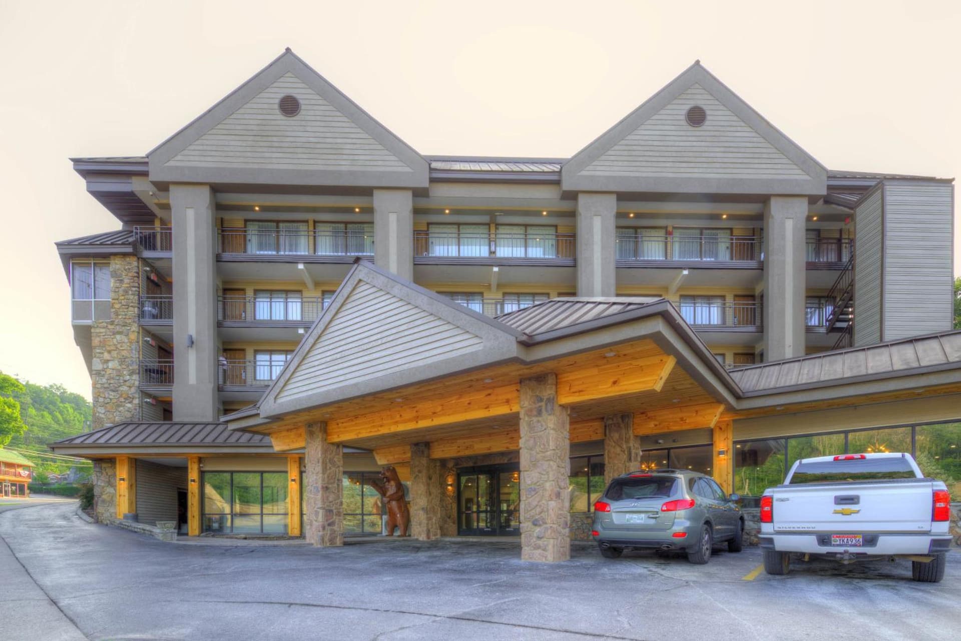 Clarion Pointe Downtown Gatlinburg featured exterior or lobby in Gatlinburg, TN — similar hotel