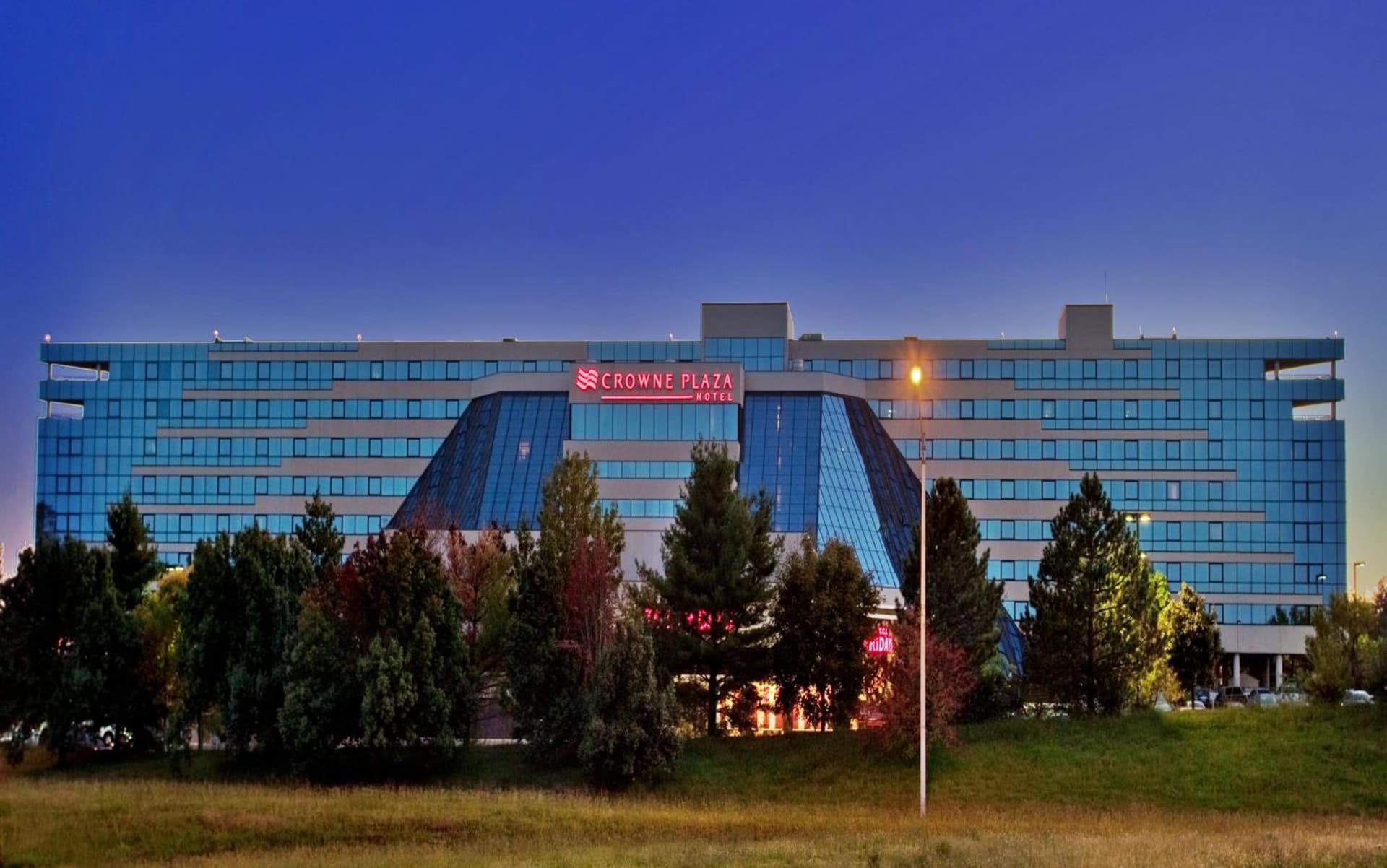 Crowne Plaza Hotel St. Louis Airport by IHG featured exterior or lobby in Bridgeton, MO — similar hotel