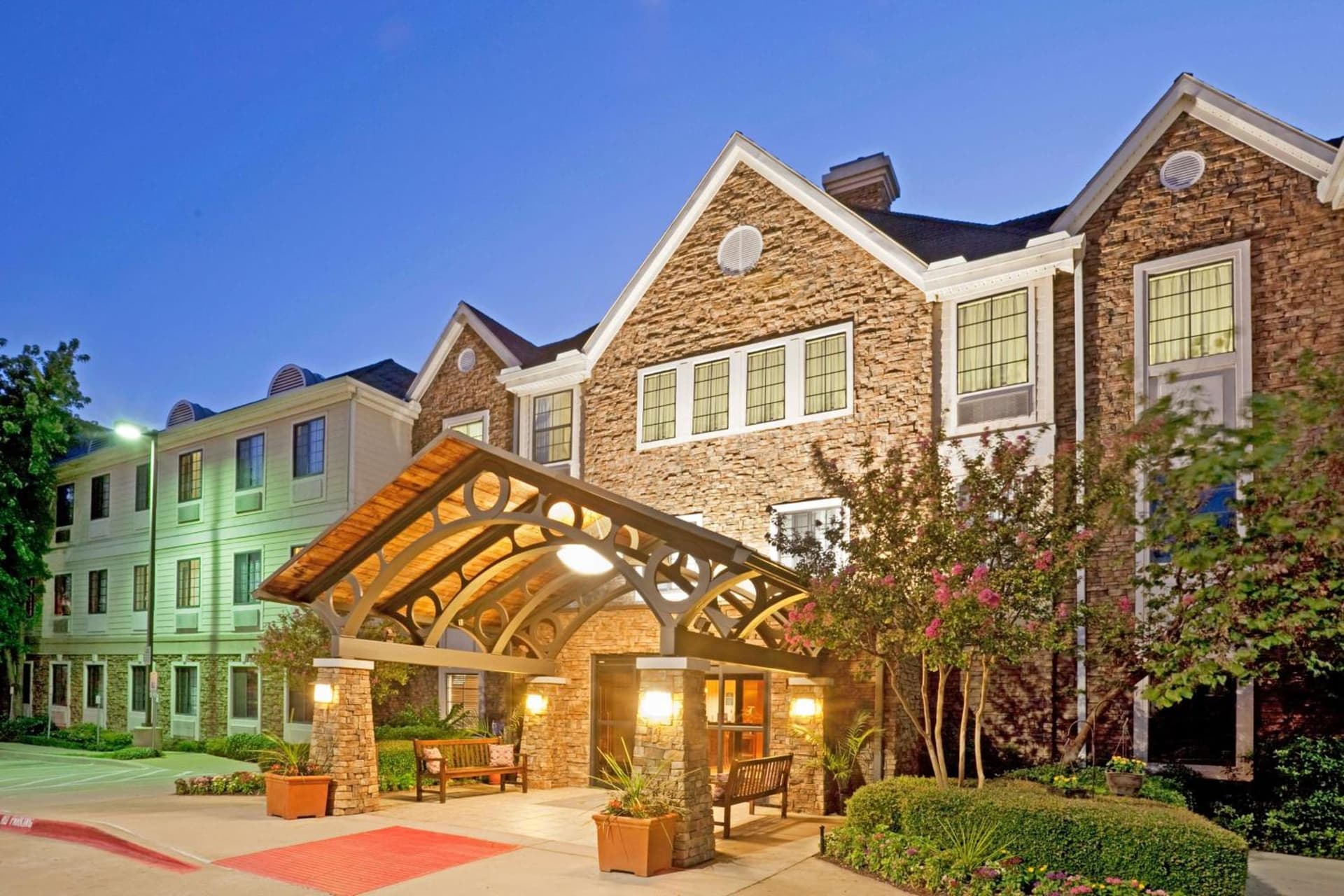 Staybridge Suites Irving Las Colinas by IHG featured exterior or lobby in Irving, TX — similar hotel