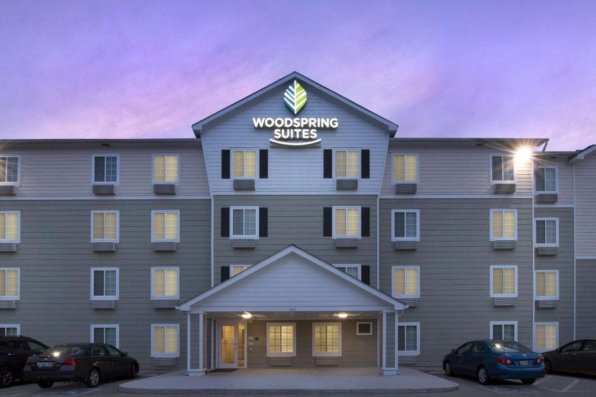 WoodSpring Suites Knoxville Airport exterior or lobby in Alcoa, TN — main listing photo