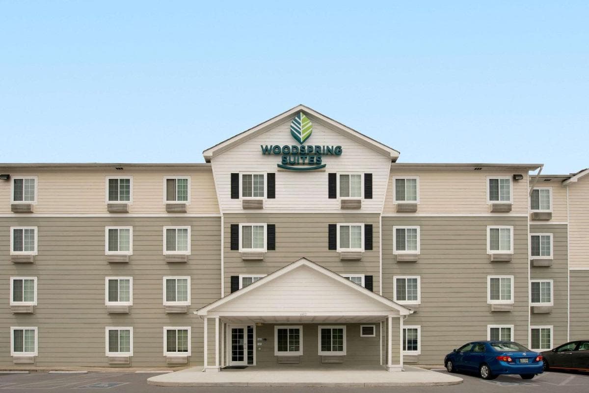 WoodSpring Suites Knoxville Airport featured exterior or lobby in Alcoa, TN — similar hotel