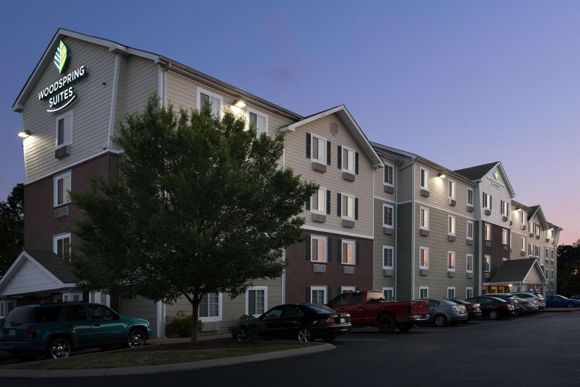 WoodSpring Suites Murfreesboro property views in Murfreesboro, TN — gallery photo 3