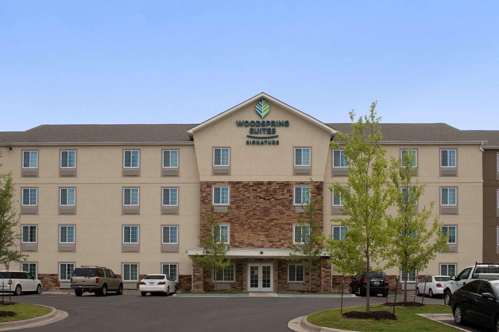 WoodSpring Suites Austin South Central I-35 featured exterior or lobby in Austin, TX — similar hotel