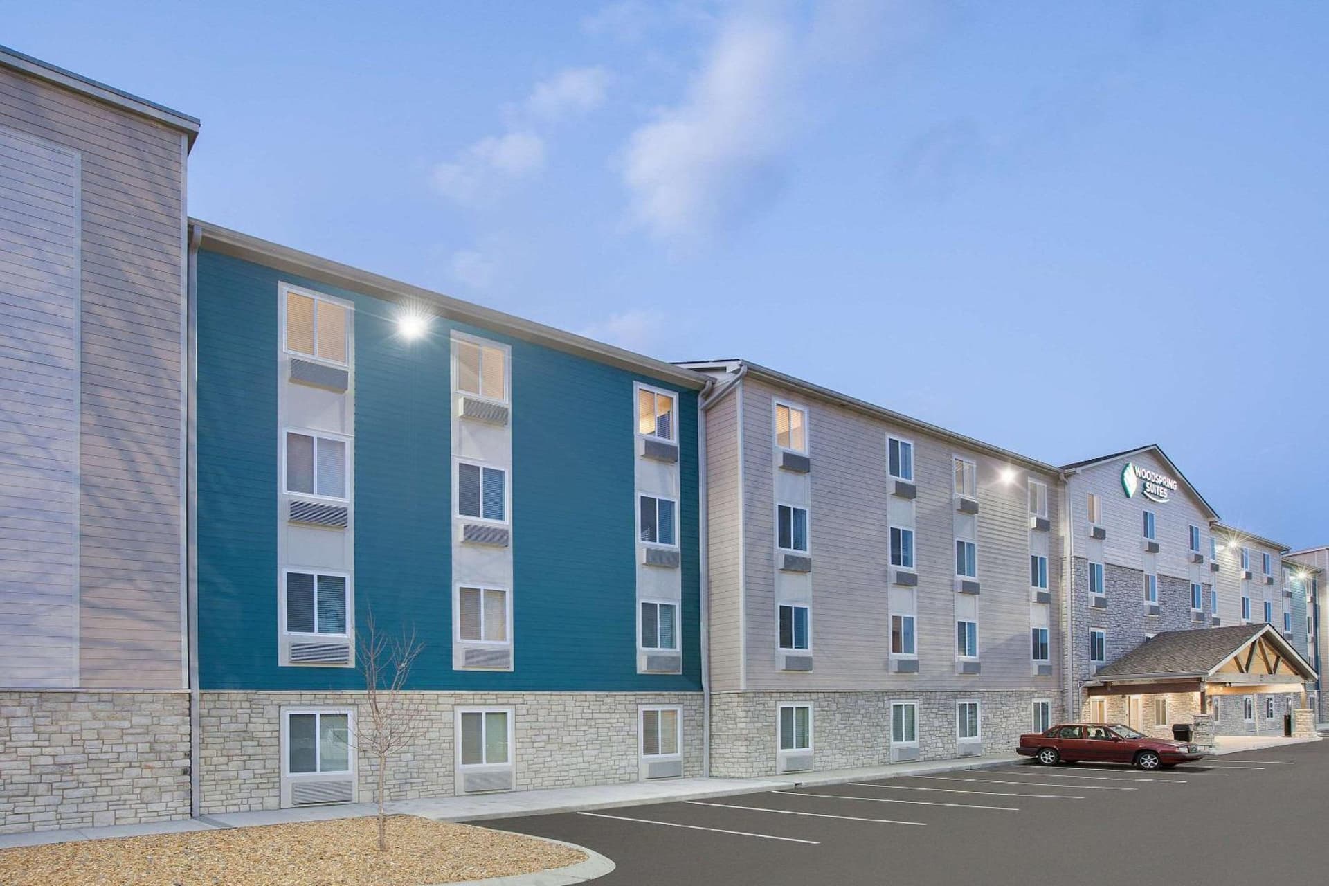 WoodSpring Suites Nashville near Rivergate property views in Goodlettsville, TN — gallery photo 3