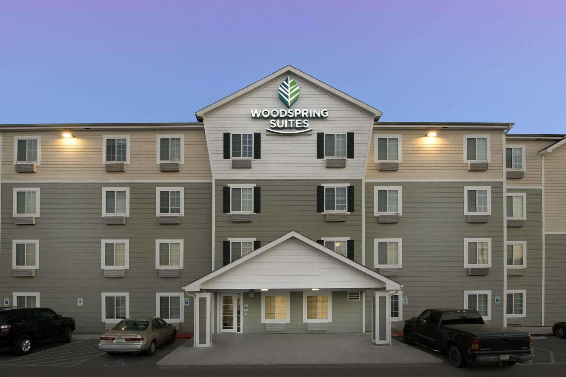 WoodSpring Suites San Antonio Fort Sam featured exterior or lobby in San Antonio, TX — similar hotel