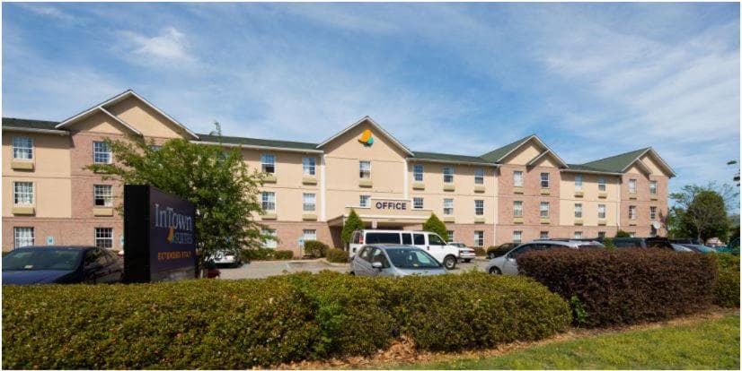 InTown Suites Extended Stay Chesapeake VA - Battlefield Blvd featured exterior or lobby in Chesapeake, VA — similar hotel