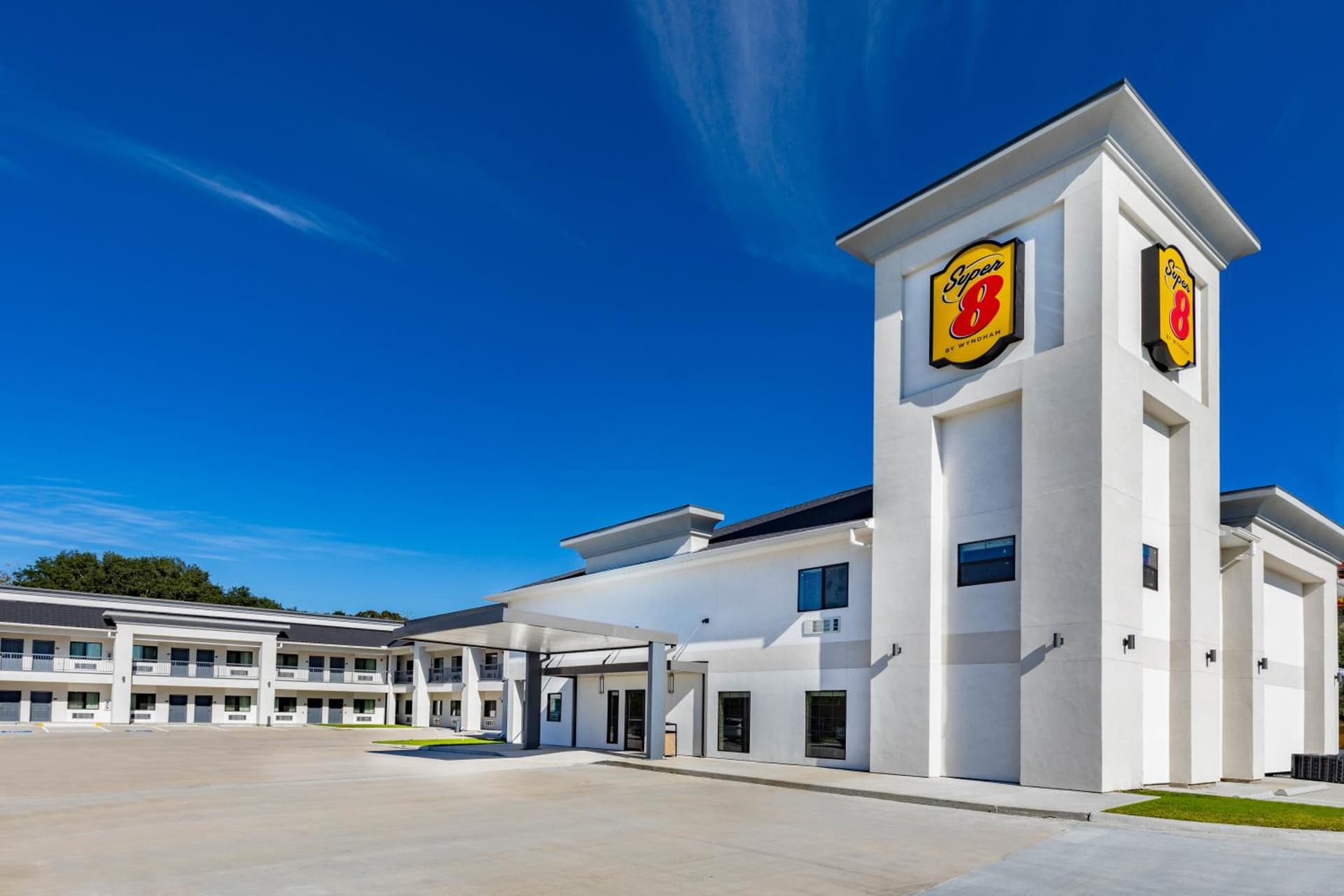Super 8 by Wyndham Houston NW Beltway 8-West Rd featured exterior or lobby in Houston, TX — similar hotel