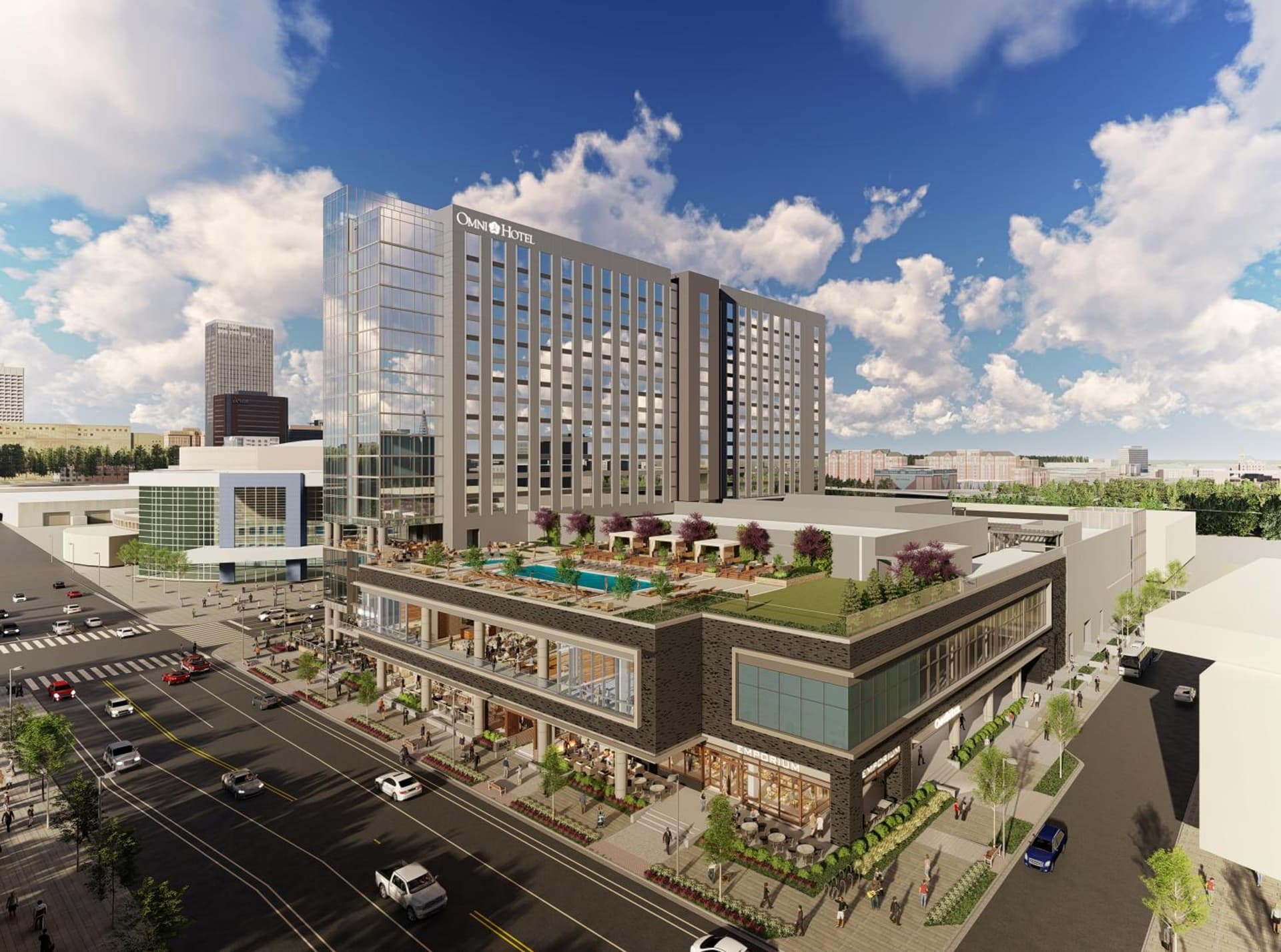 Omni Oklahoma City Hotel interior in Oklahoma City, OK — gallery photo 2