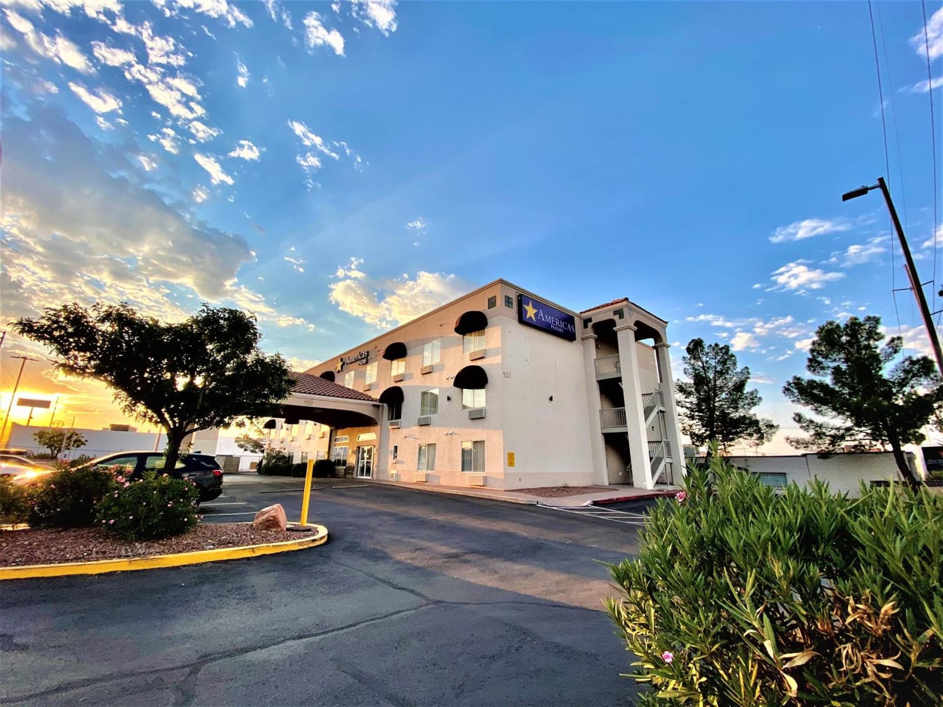 Americas Hotel - El Paso Airport / Medical Center exterior or lobby in El Paso, TX — main listing photo