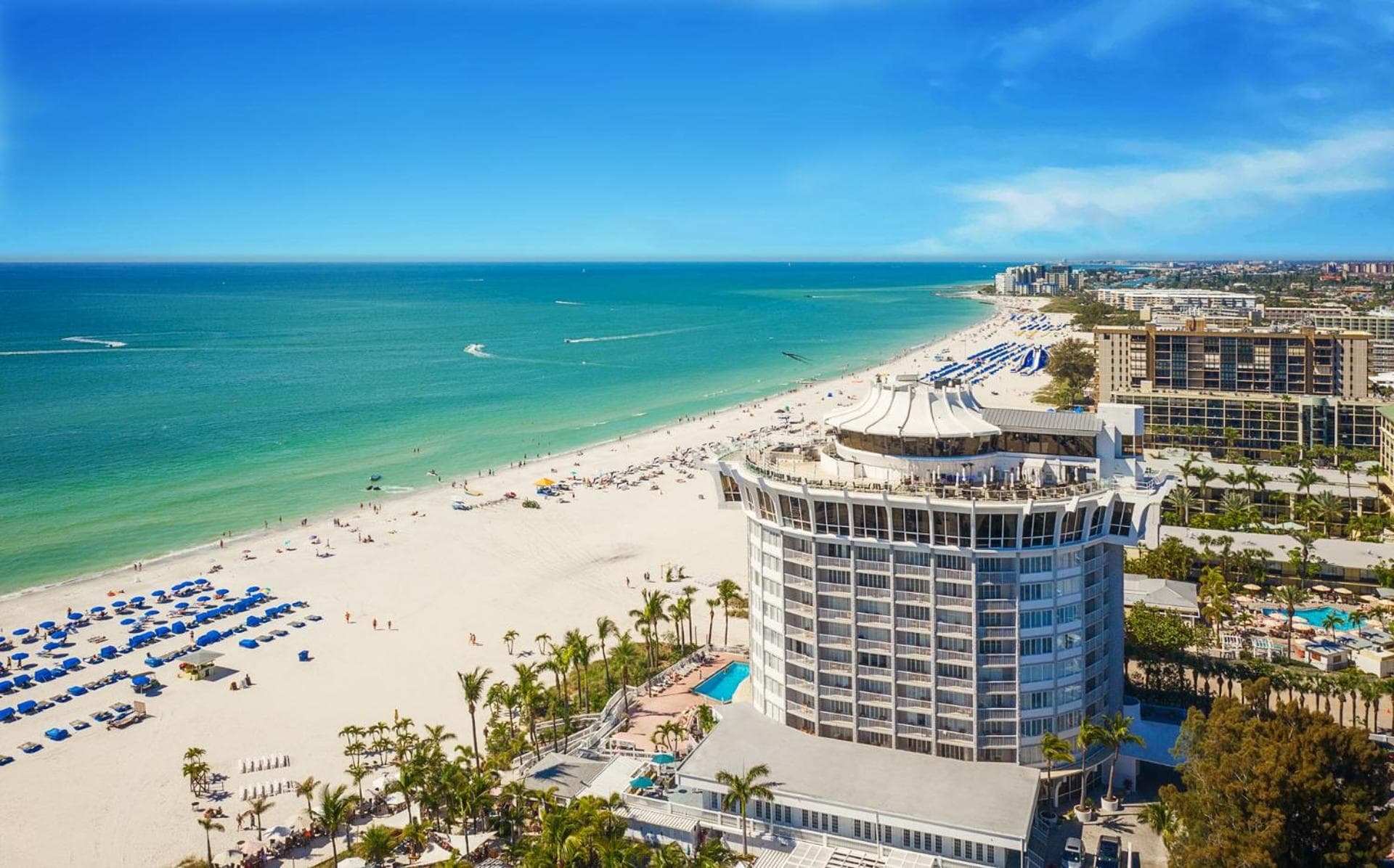 Bellwether Beach Resort exterior or lobby in St Pete Beach, FL — main listing photo