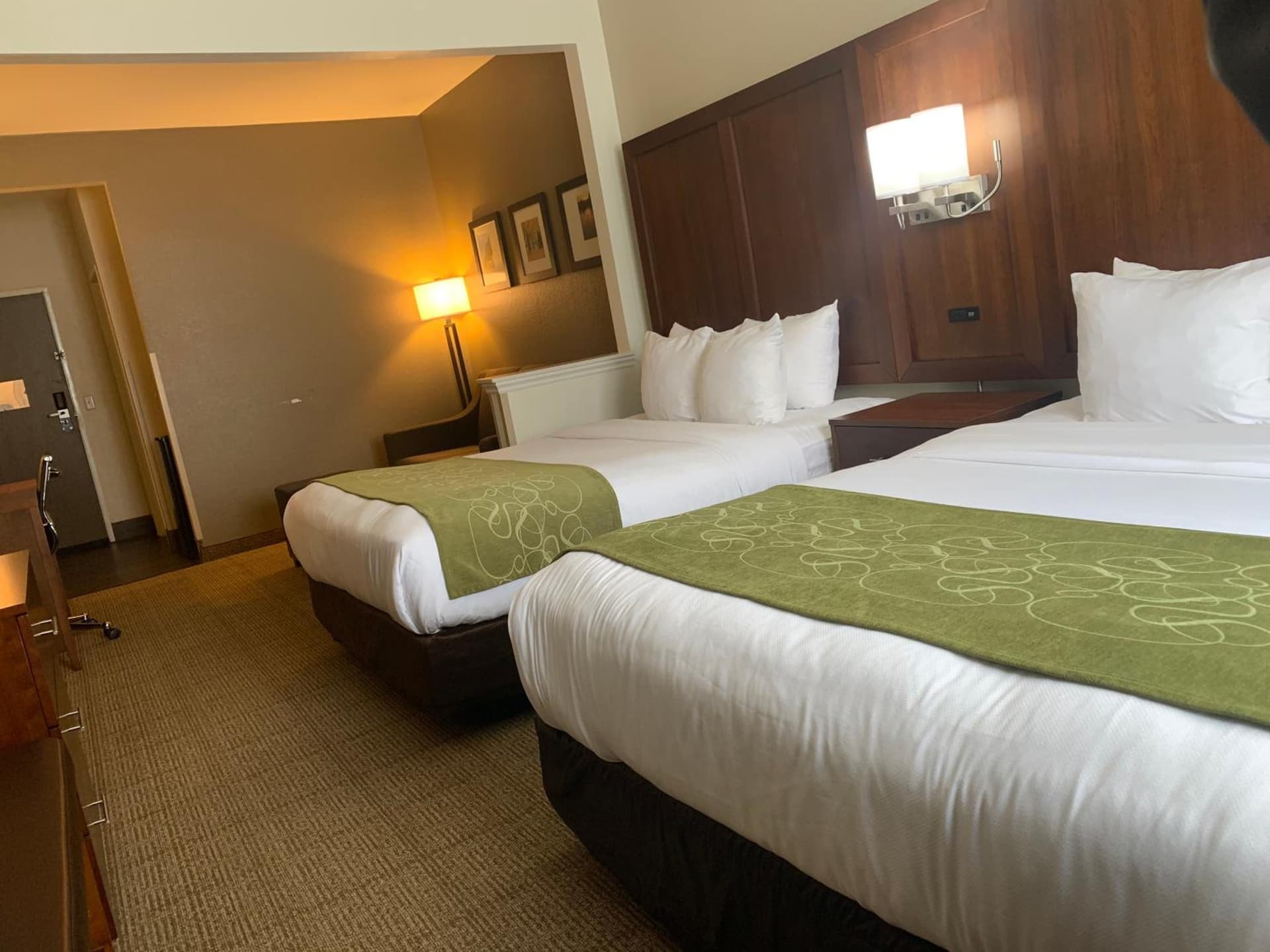 Comfort Suites Peoria I-74 property views in Peoria, IL — gallery photo 3