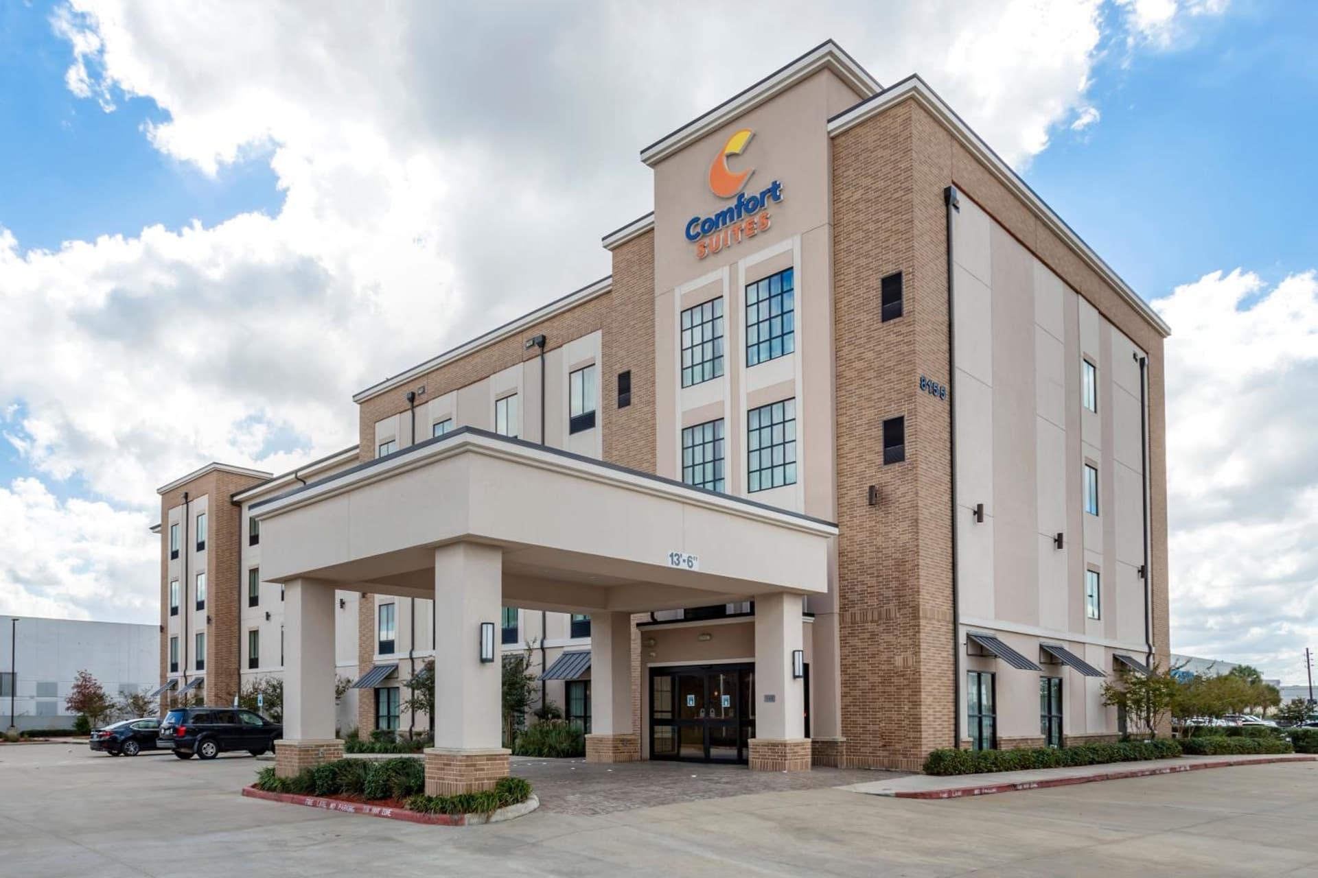 Comfort Suites Near Sam Houston Race Park featured exterior or lobby in Houston, TX — similar hotel