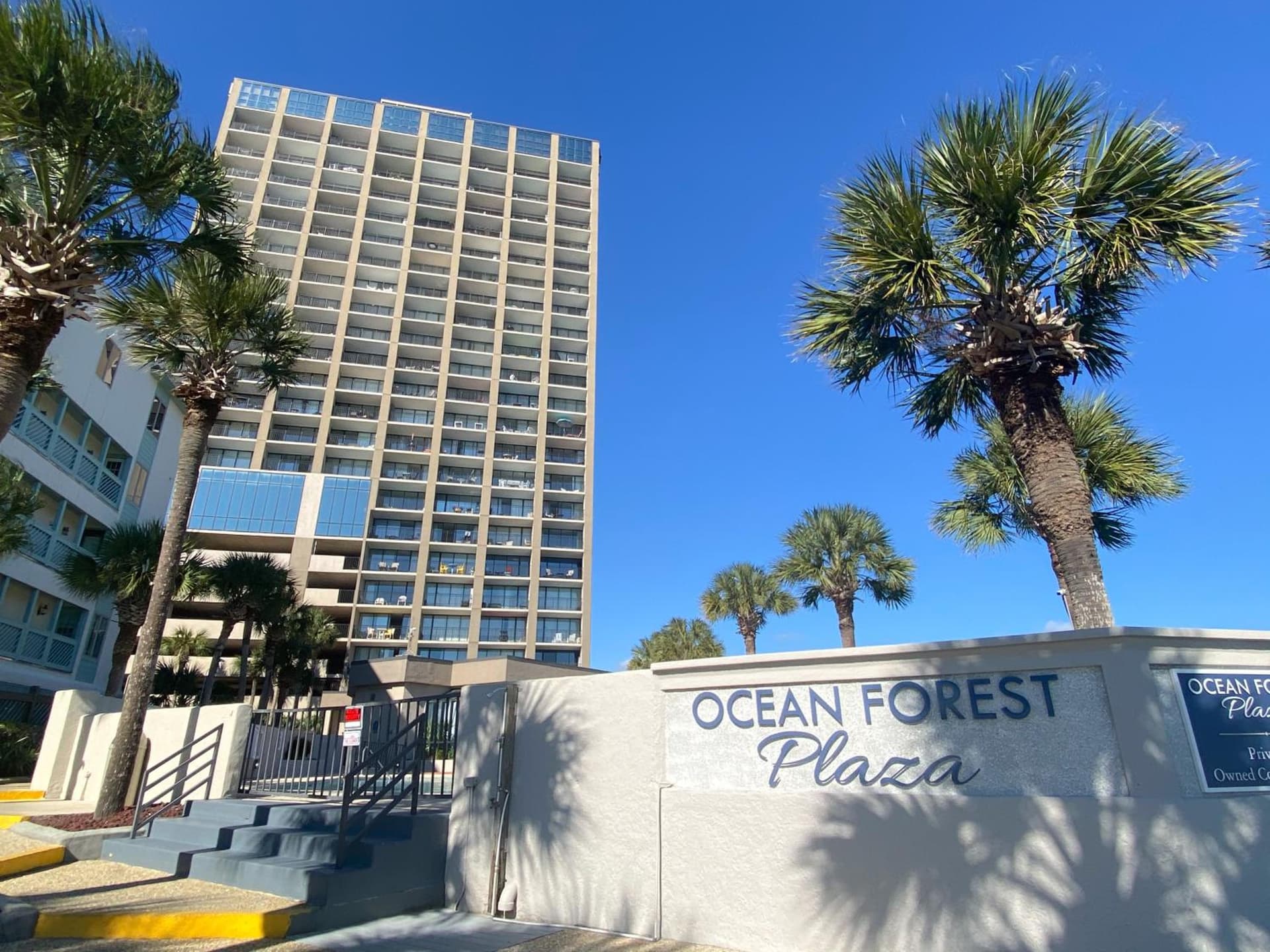 Ocean Forest Plaza by Palmetto Vacations property views in Myrtle Beach, SC — gallery photo 3