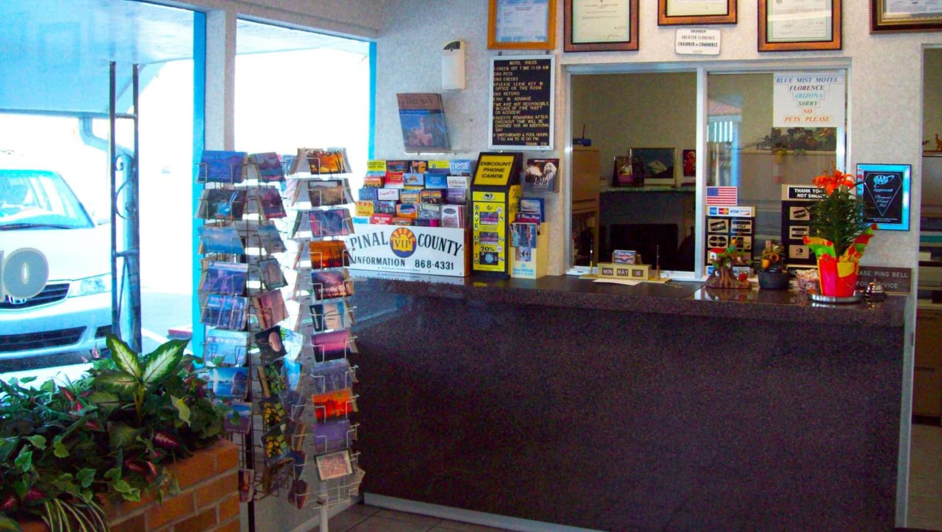 Blue Mist Motel Florence interior in Florence, AZ — gallery photo 2