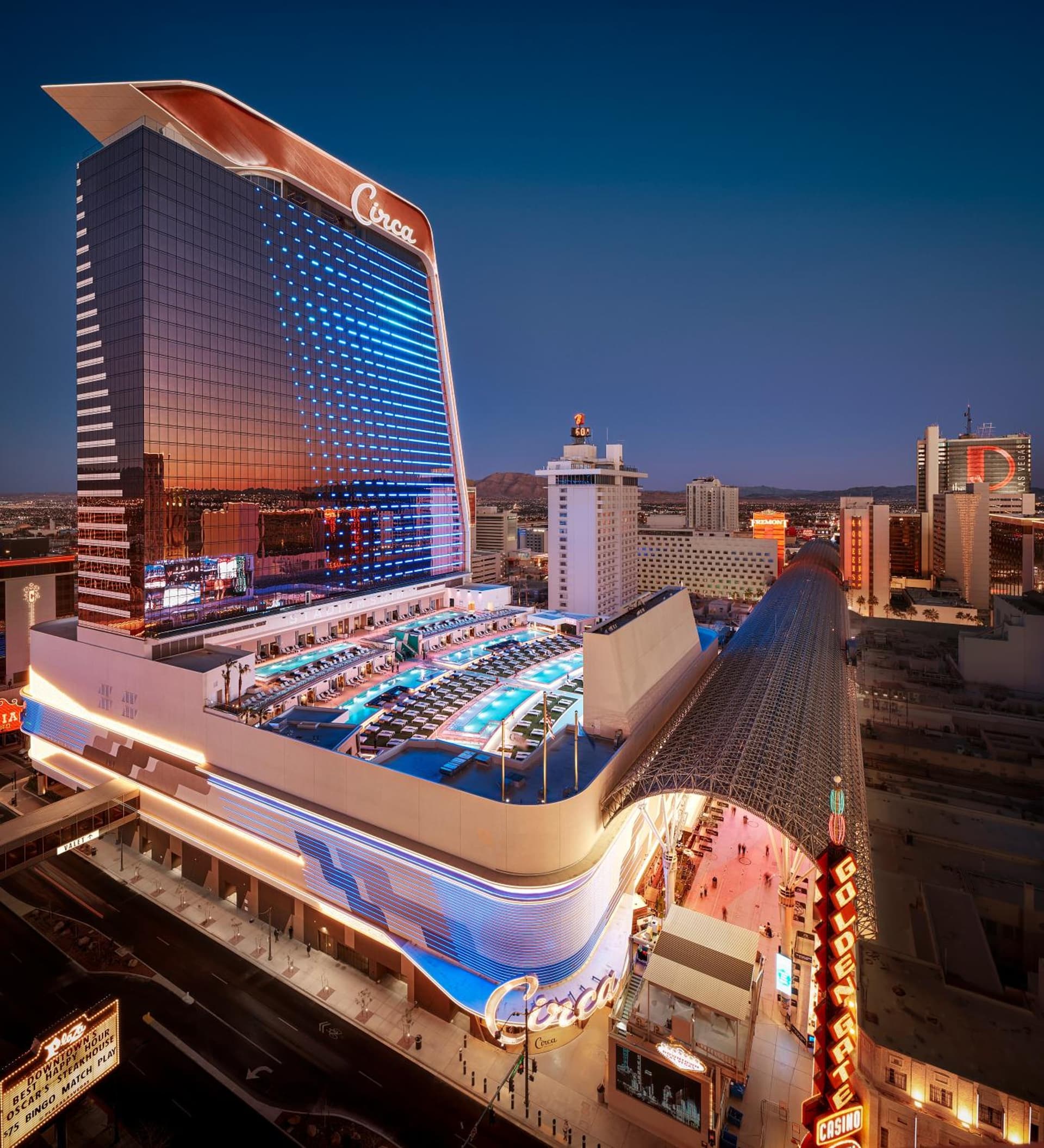Circa Resort & Casino - Adults Only exterior or lobby in Las Vegas, NV — main listing photo