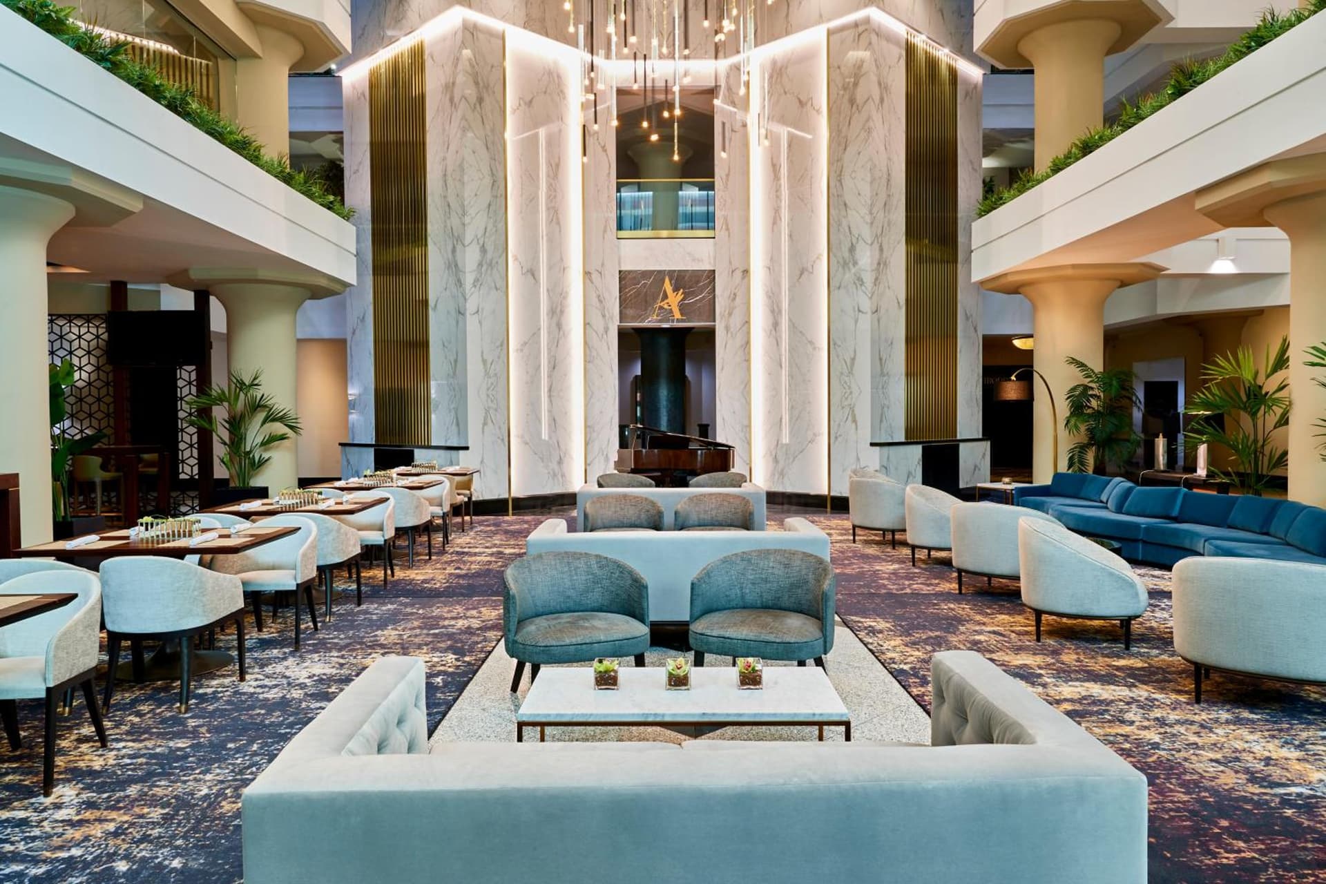 Atheneum Suite Hotel interior in Detroit, MI — gallery photo 2