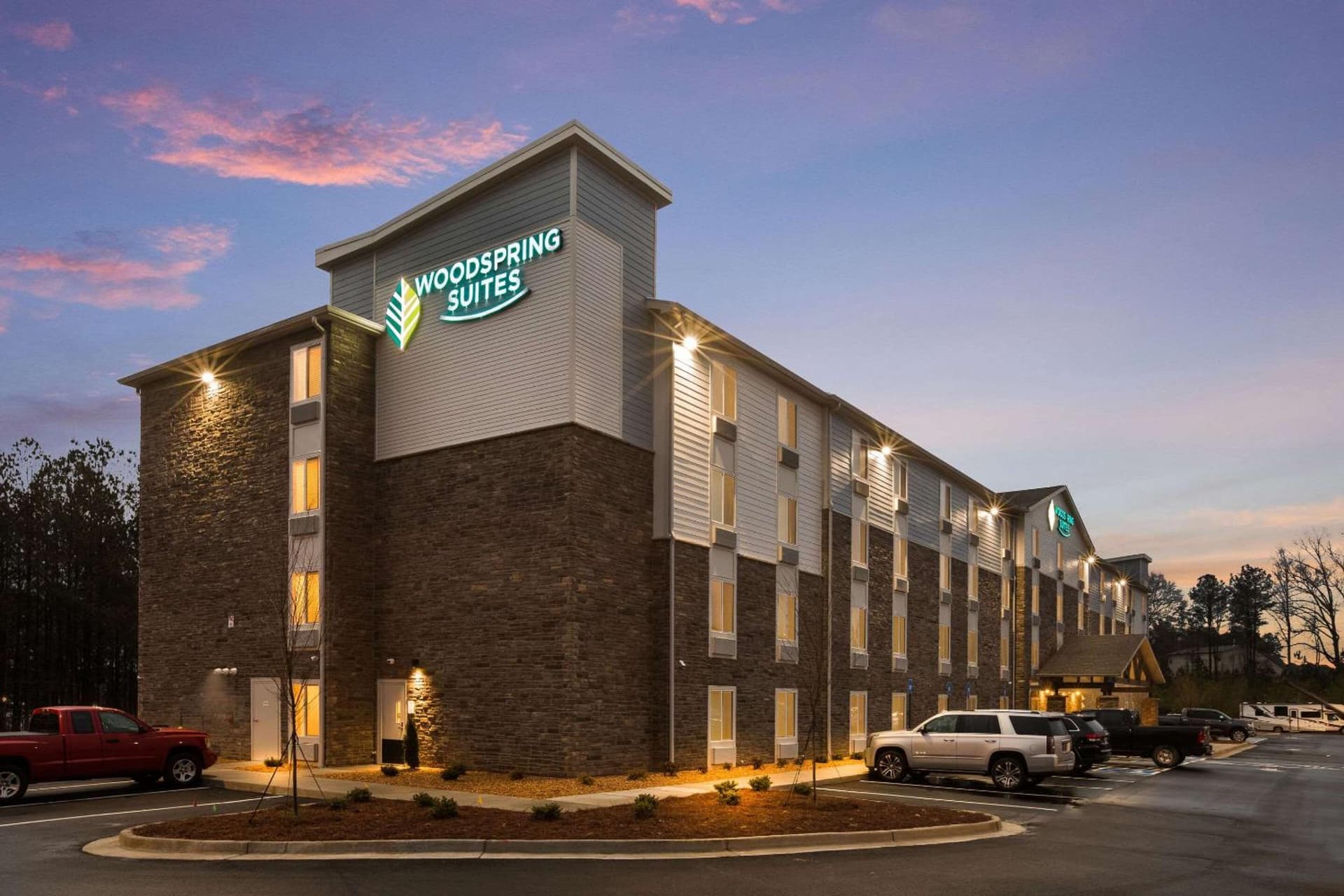 WoodSpring Suites Atlanta Newnan featured exterior or lobby in Newnan, GA — similar hotel
