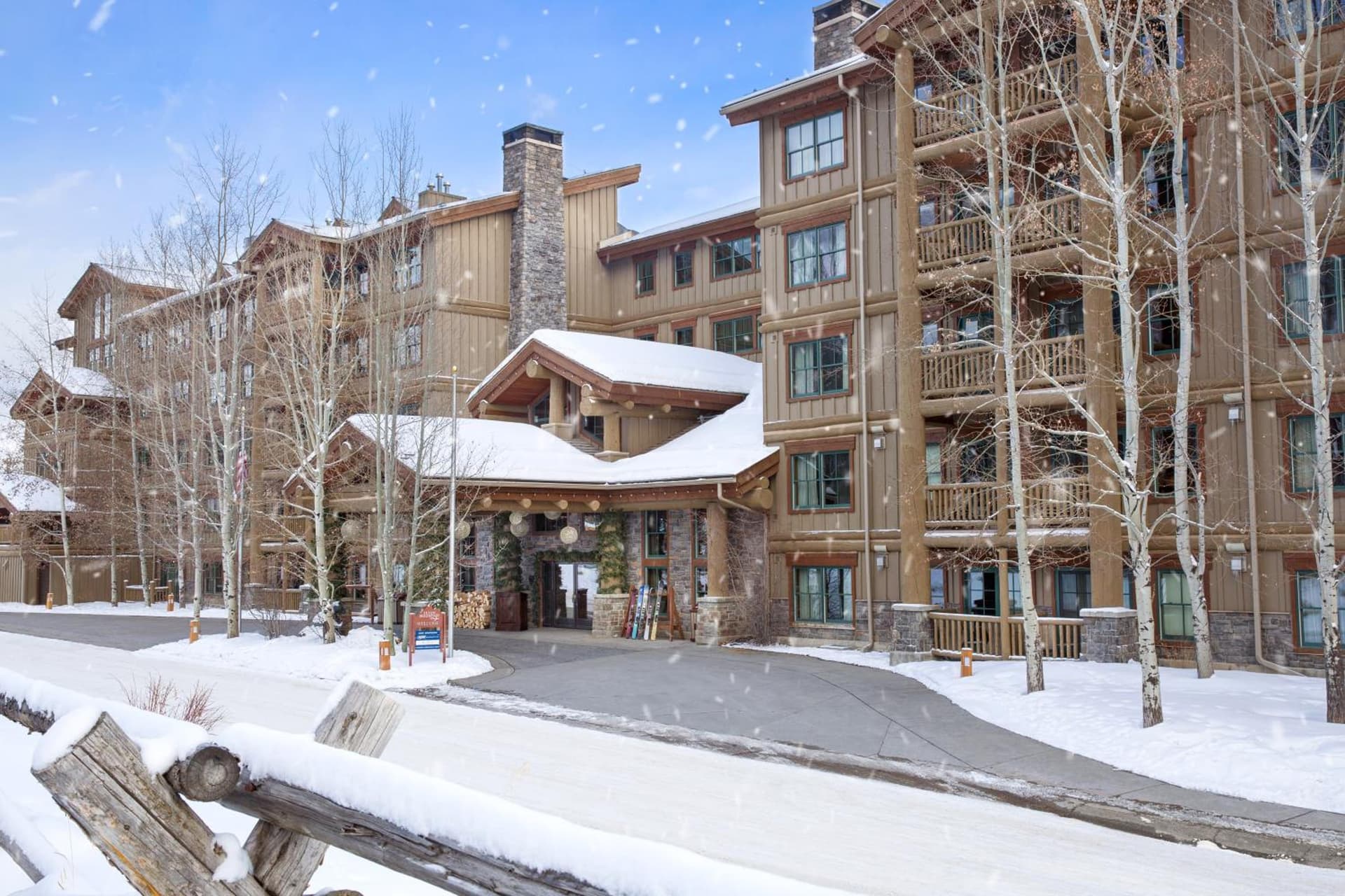 Teton Mountain Lodge and Spa, a Noble House Resort property views in Teton Village, WY — gallery photo 3
