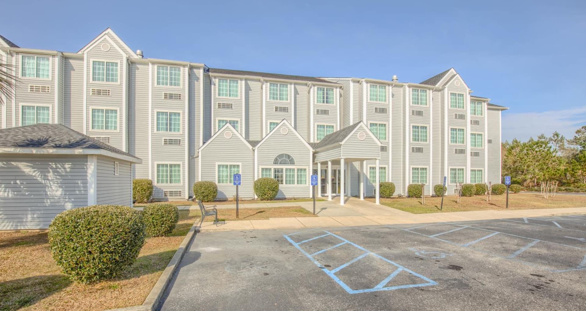 Microtel Inn & Suites by Wyndham Gulf Shores featured exterior or lobby in Gulf Shores, AL — similar hotel
