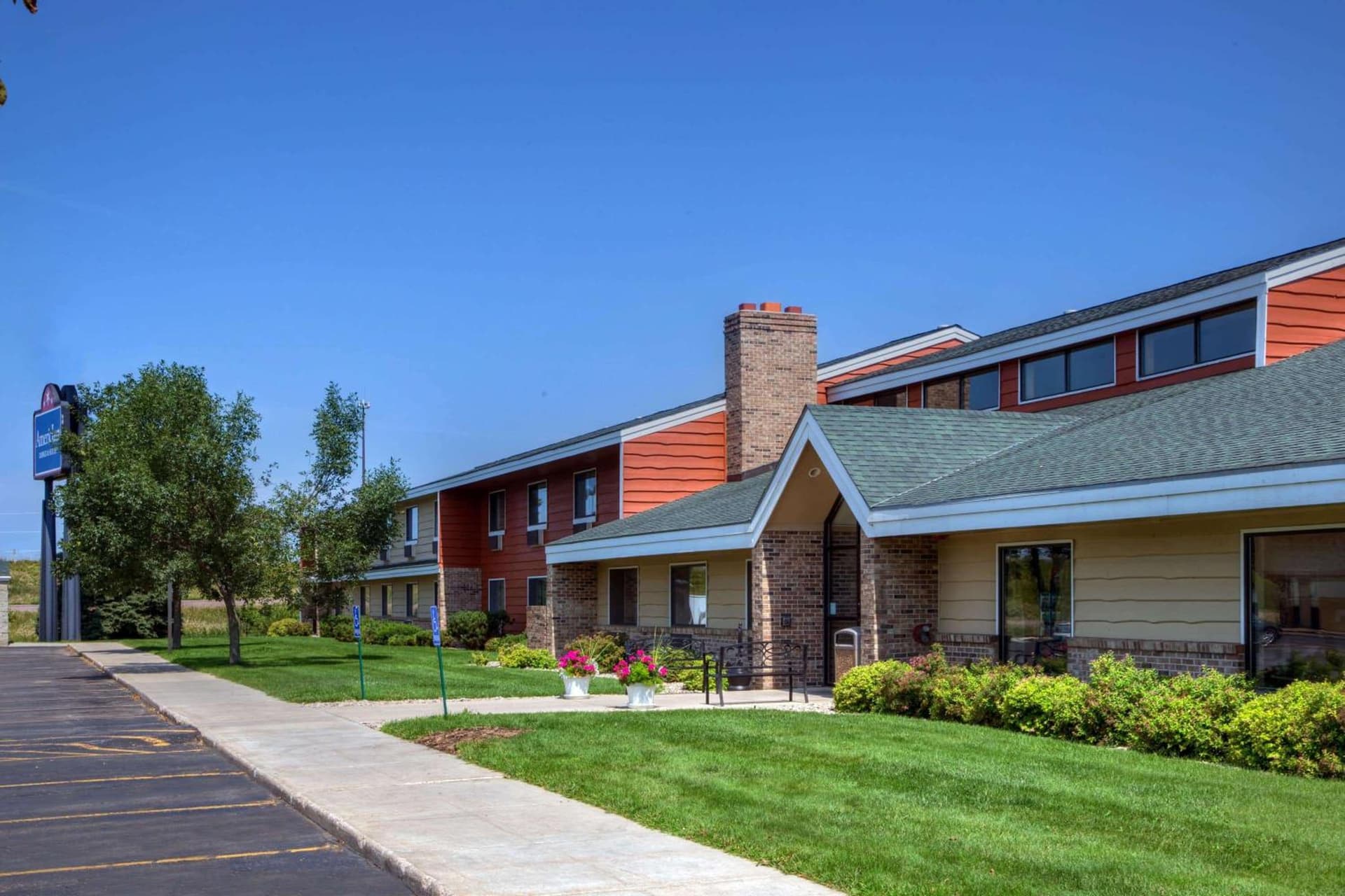 AmericInn by Wyndham Worthington featured exterior or lobby in Worthington, MN — similar hotel