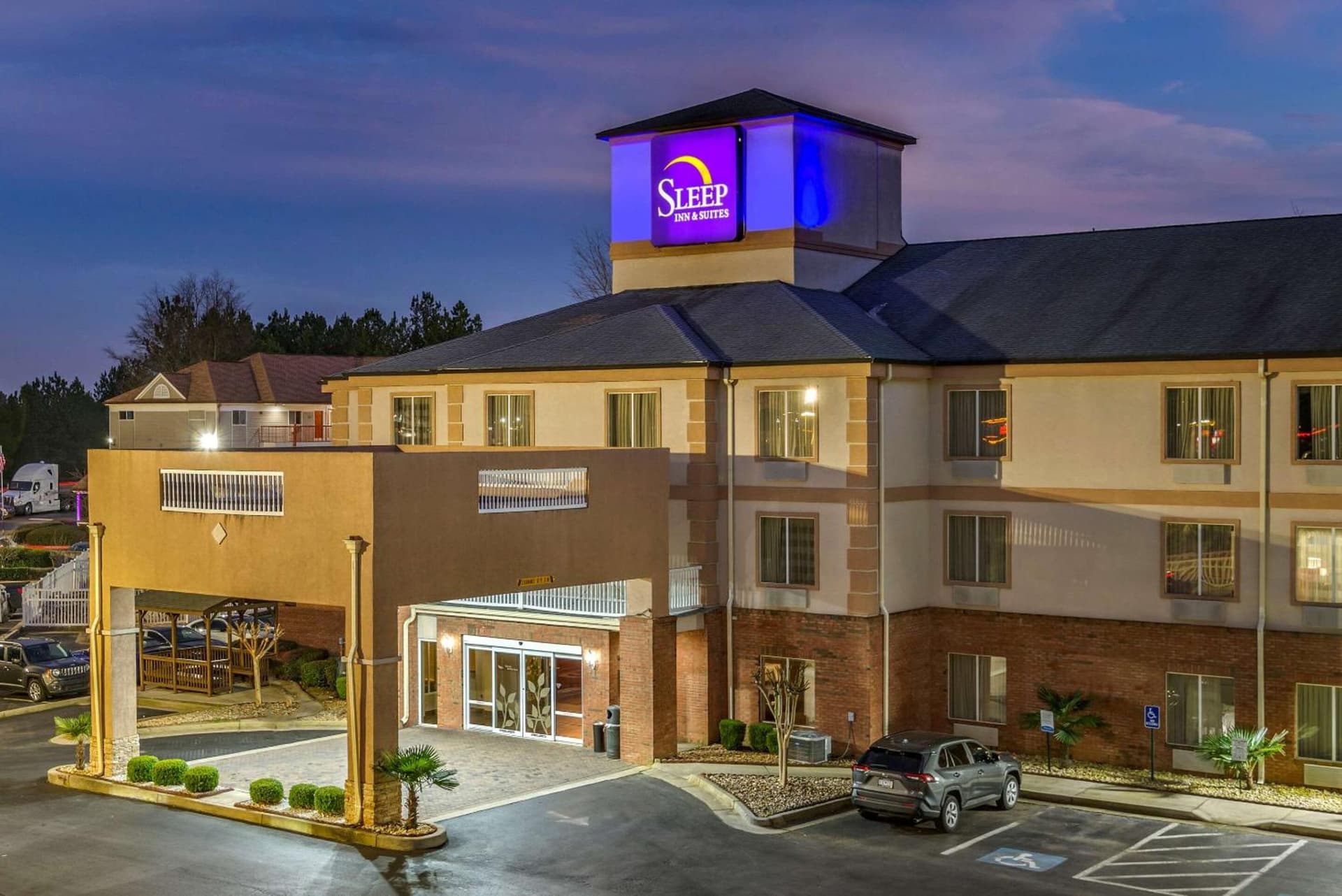 Sleep Inn & Suites Stockbridge Atlanta South property views in Stockbridge, GA — gallery photo 3