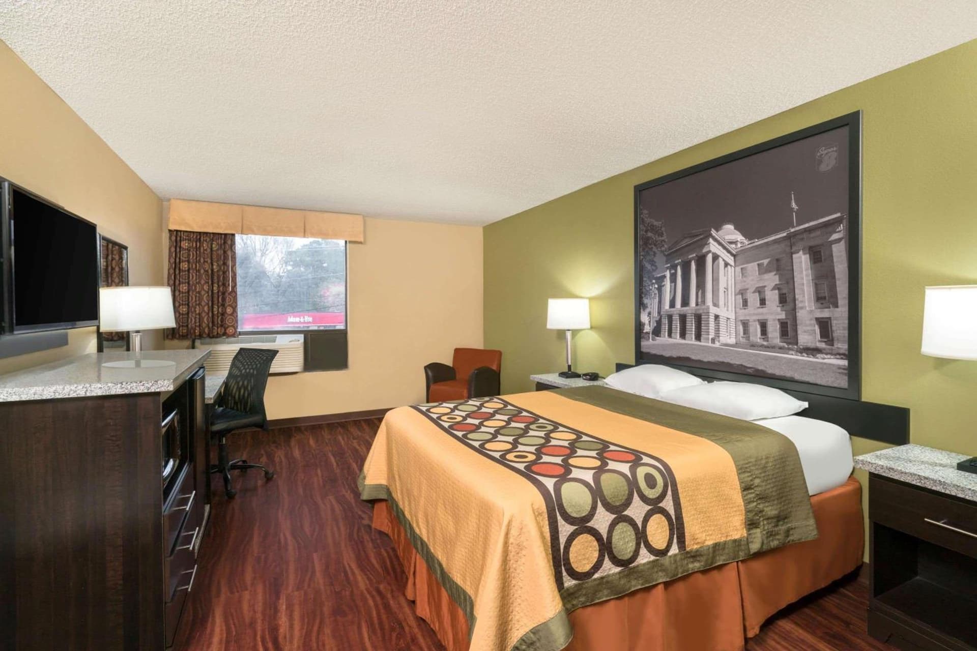 Super 8 by Wyndham Raleigh North East interior in Raleigh, NC — gallery photo 2